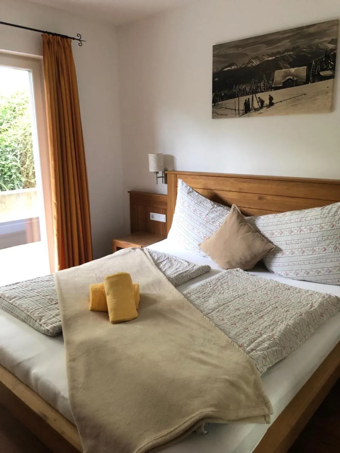 Bedroom, Bed in Apartmán Fürth