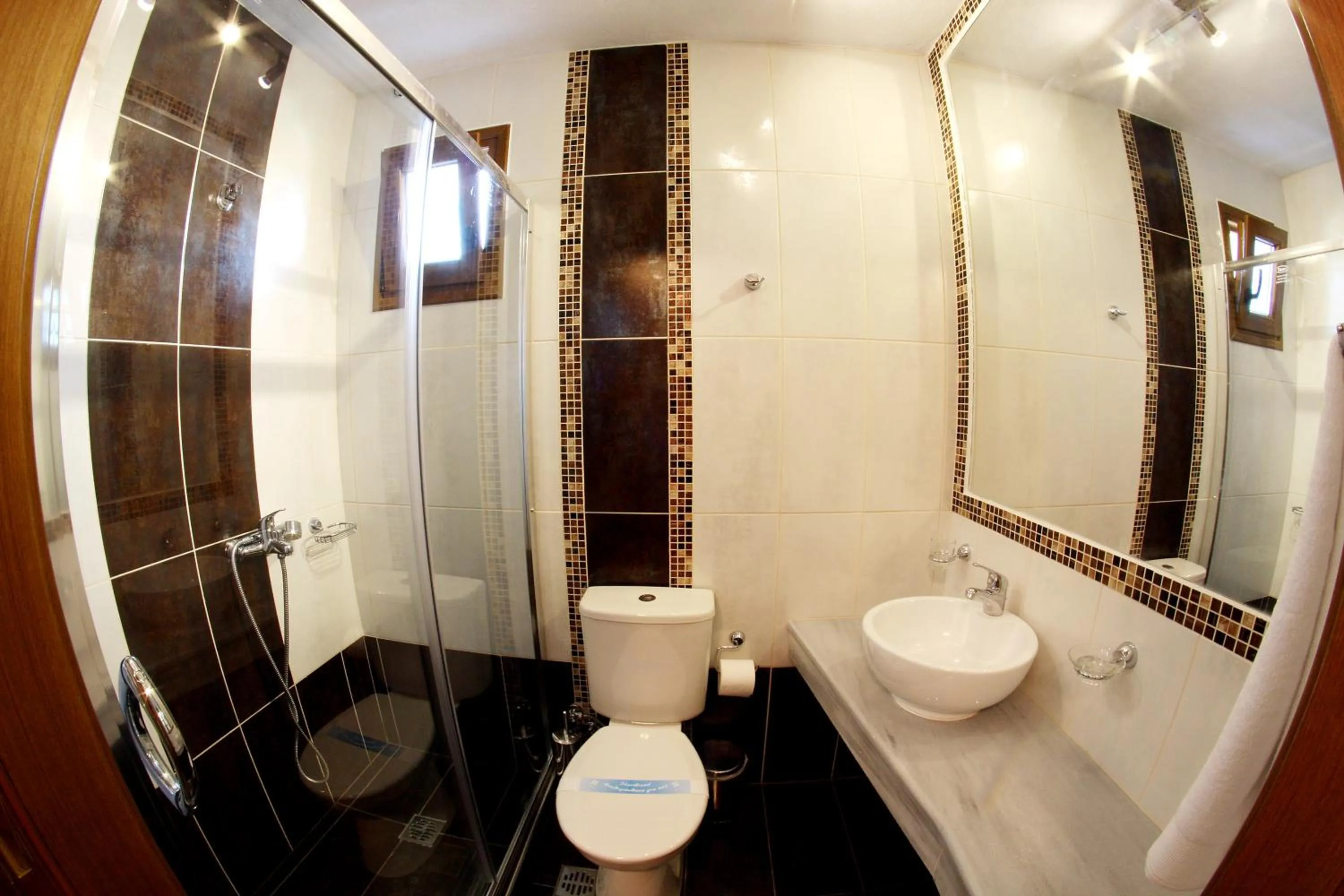 Bathroom in Skiathos Island Suites