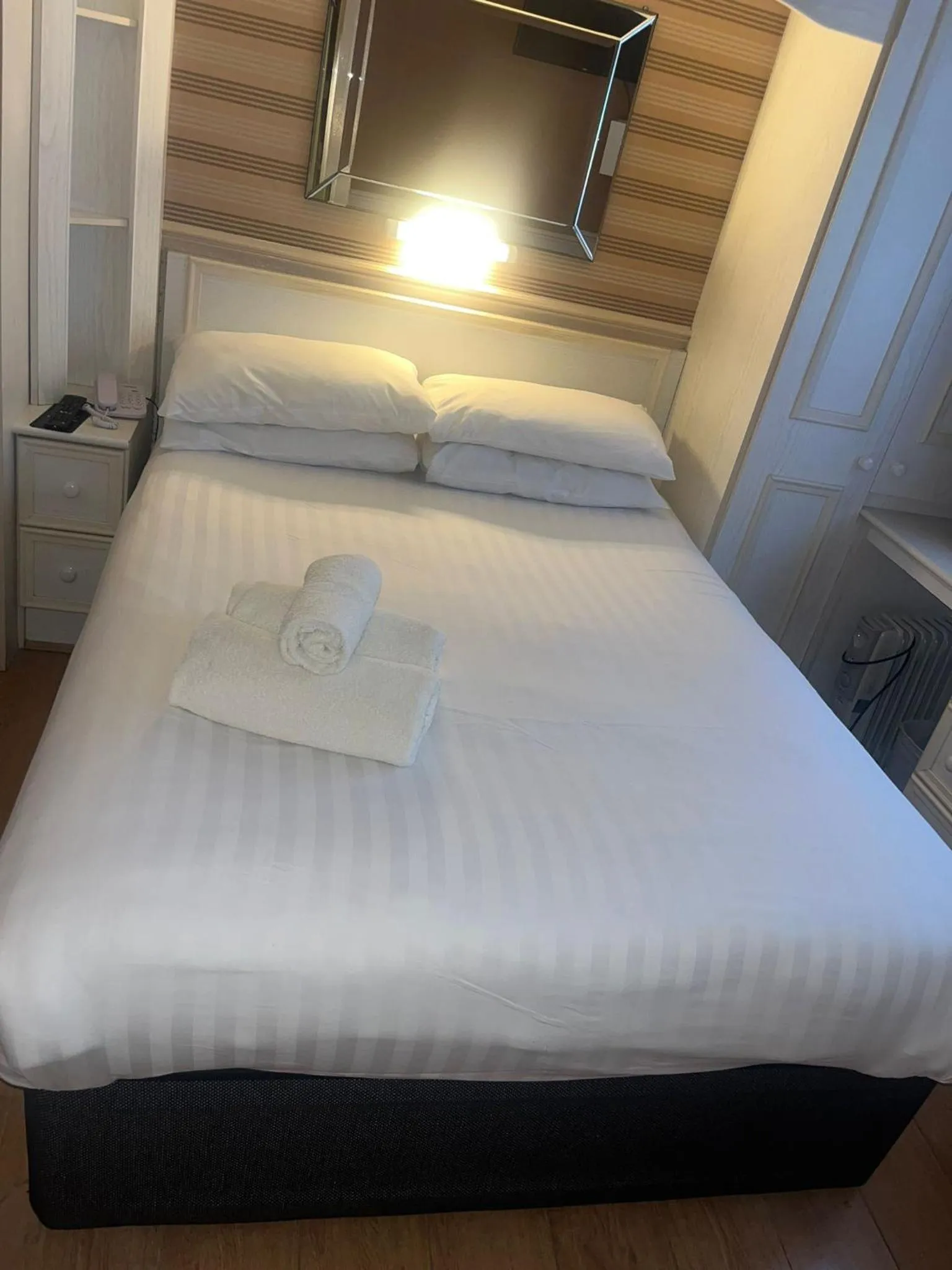 Bed in Lyndene Hotel