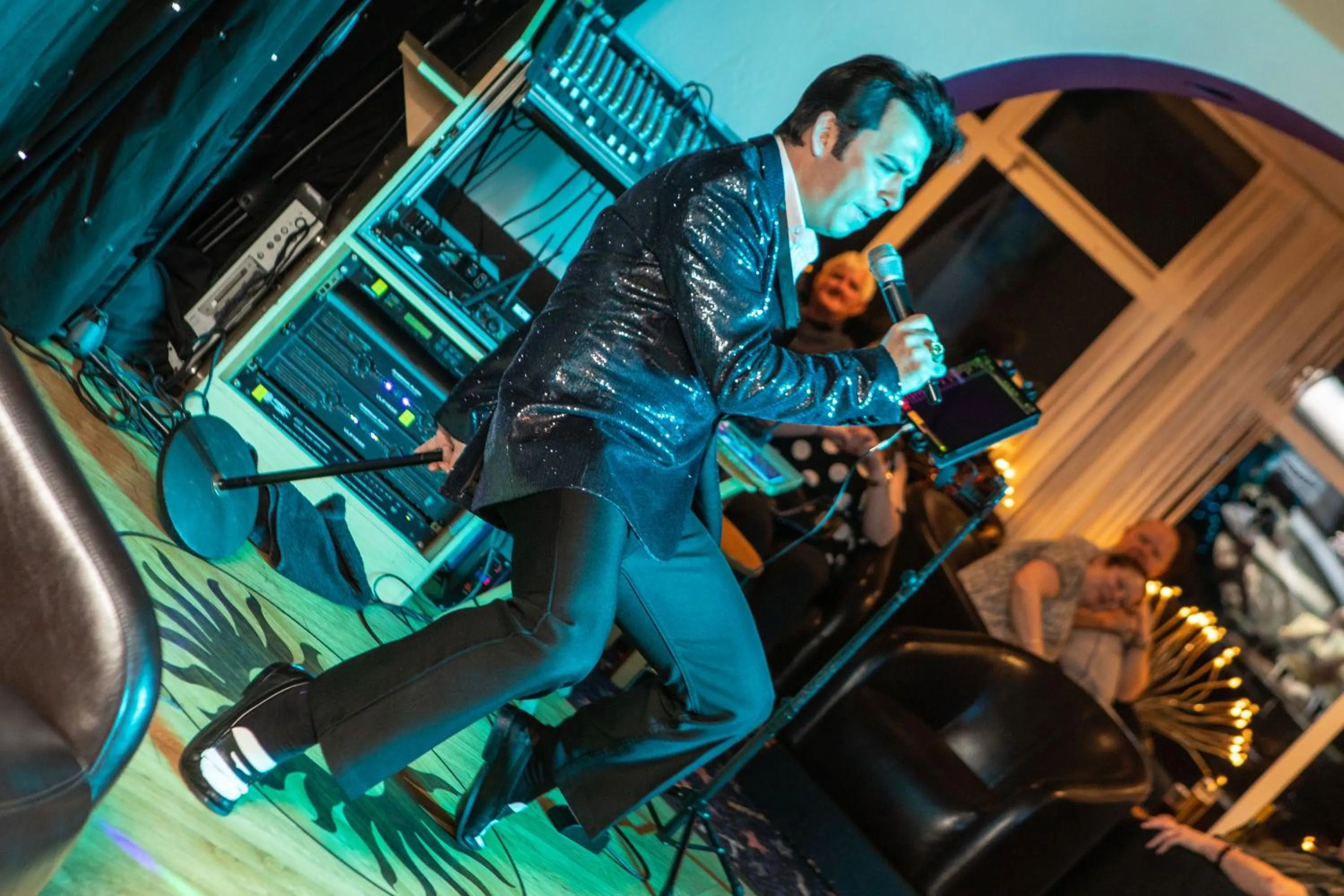 Evening entertainment in Lyndene Hotel