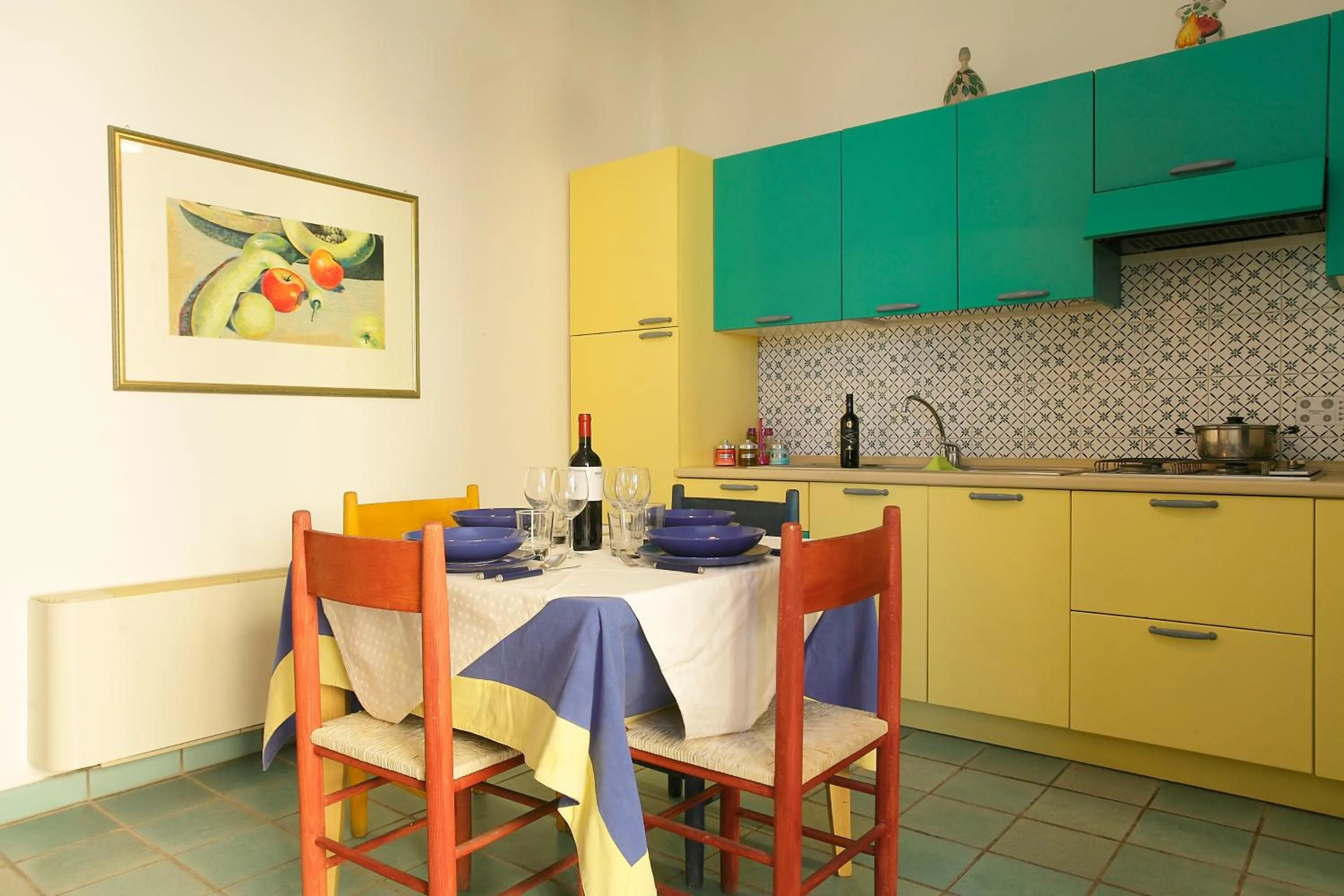 kitchen in Fly Home Sicily