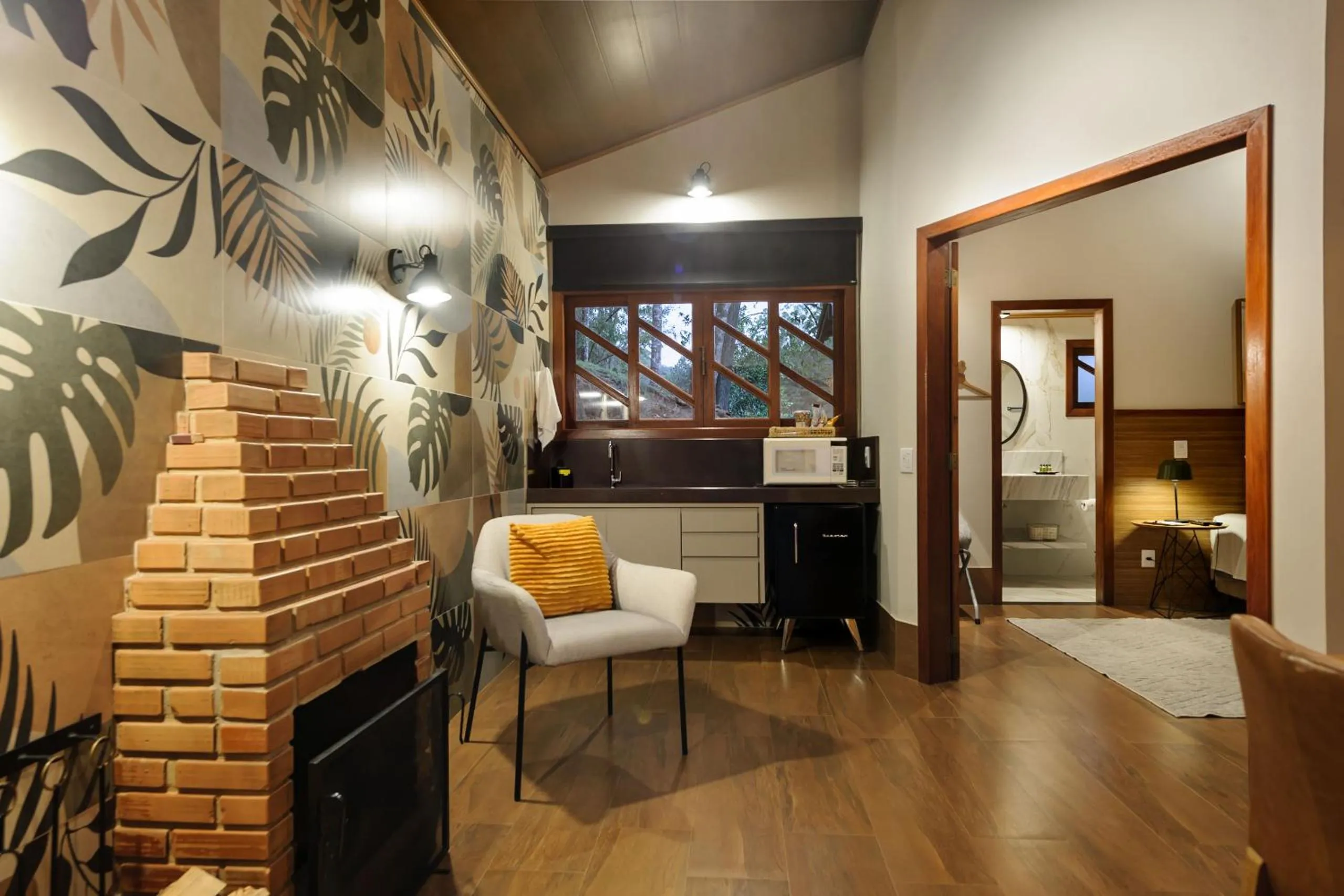 Living room in Sítio dos Lagos