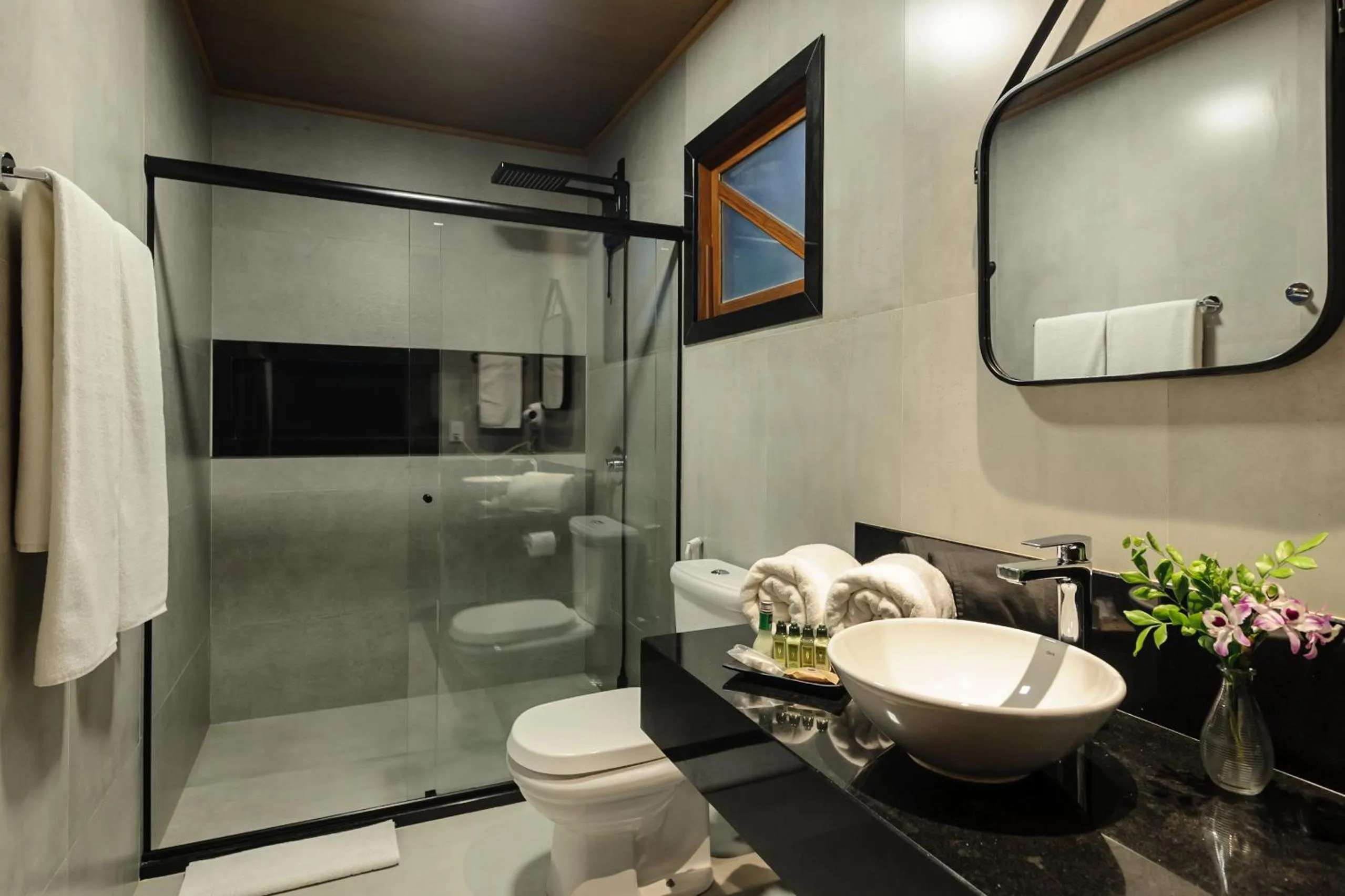 Bathroom in Sítio dos Lagos