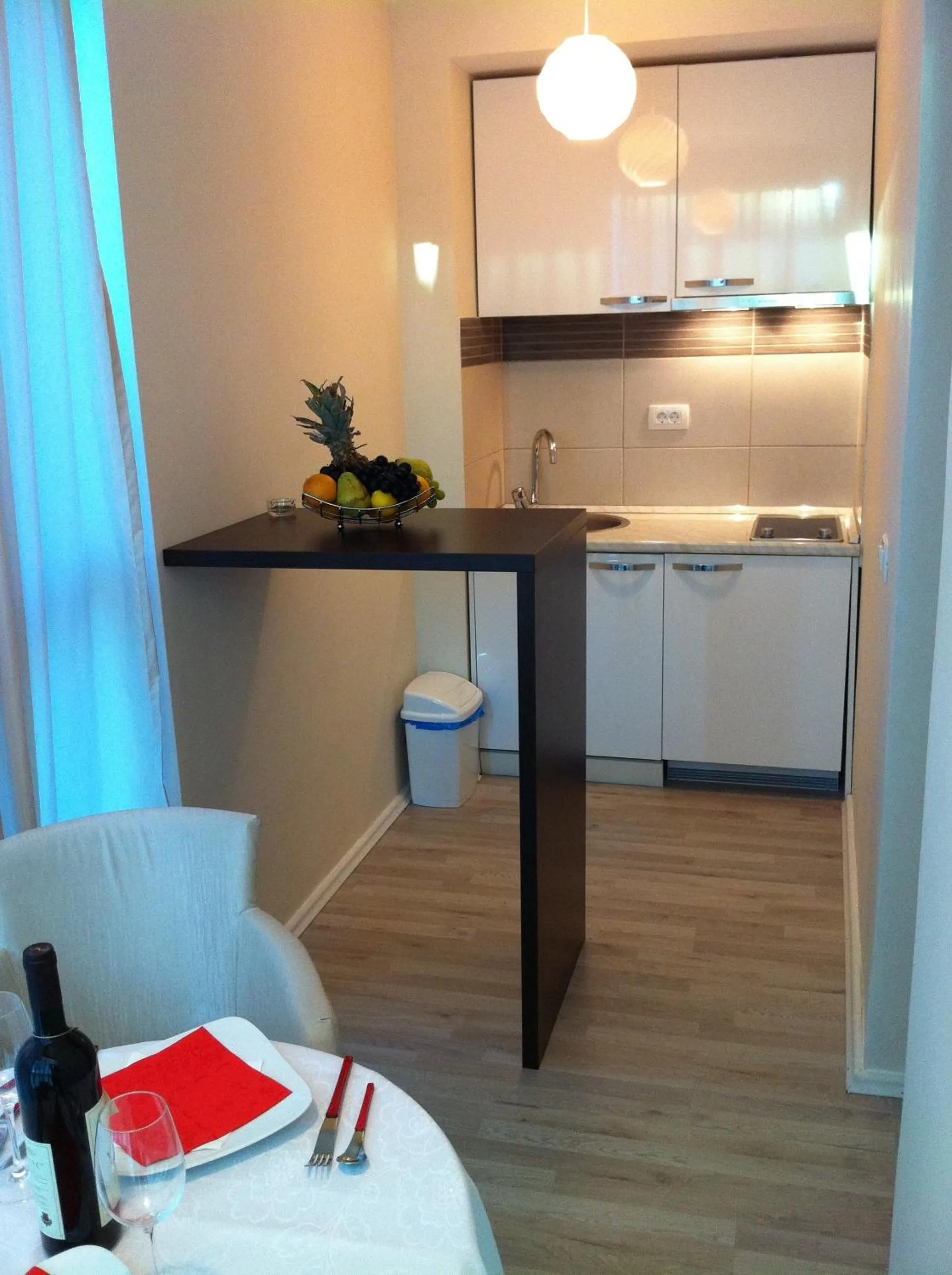 Kitchen or kitchenette in Apartments and Rooms Grand Palazzo