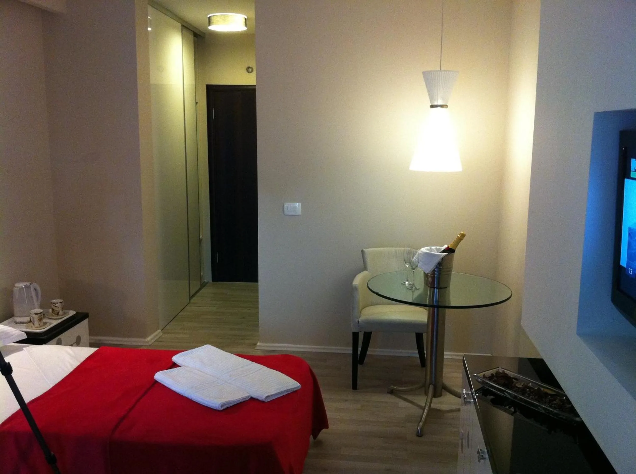 Bedroom, Bed in Apartments and Rooms Grand Palazzo