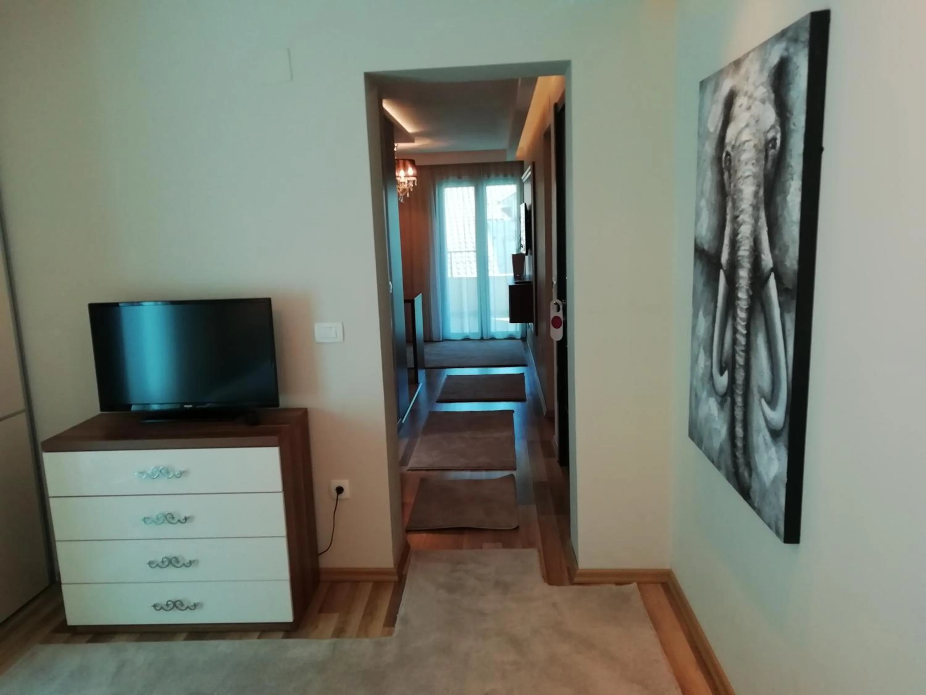 TV and multimedia in Apartments and Rooms Grand Palazzo