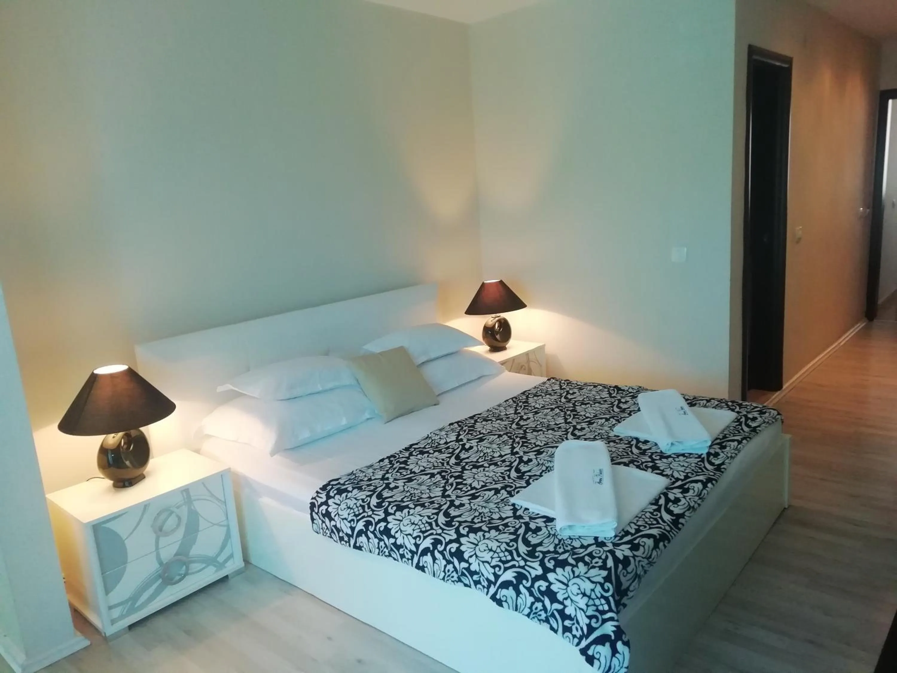 Bed in Apartments and Rooms Grand Palazzo