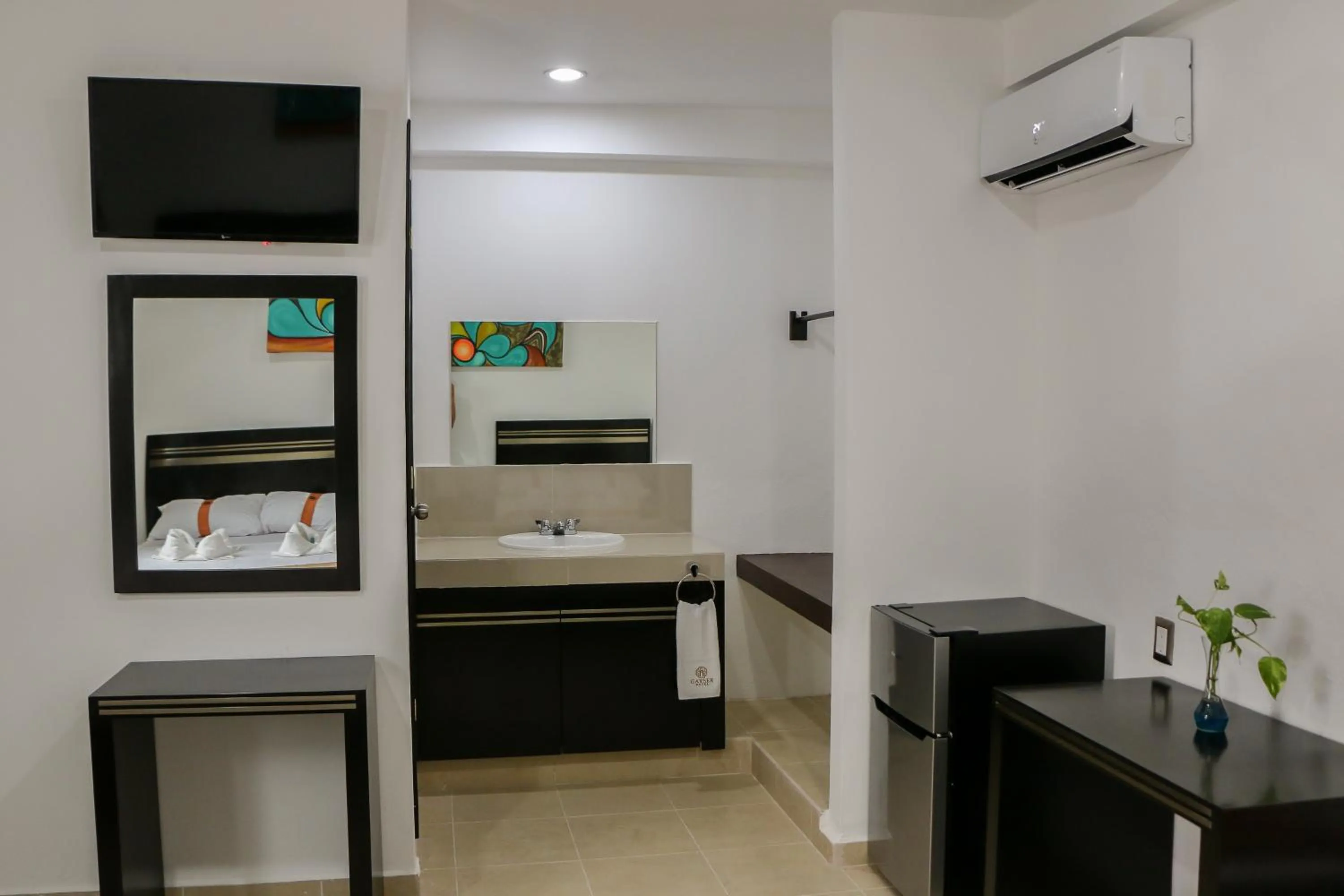 Bathroom in Gayser Apartamentos