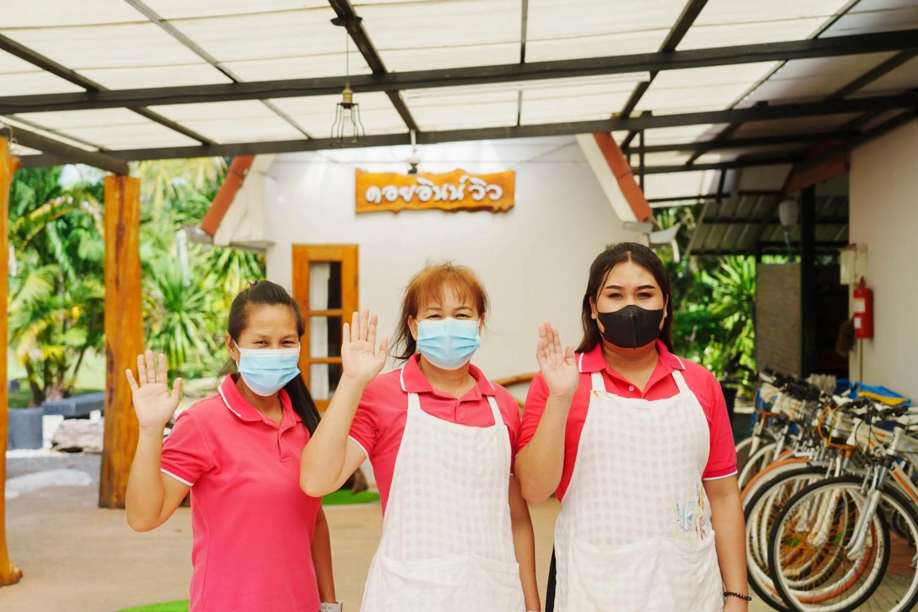 Staff in Doi Inthanon View Resort