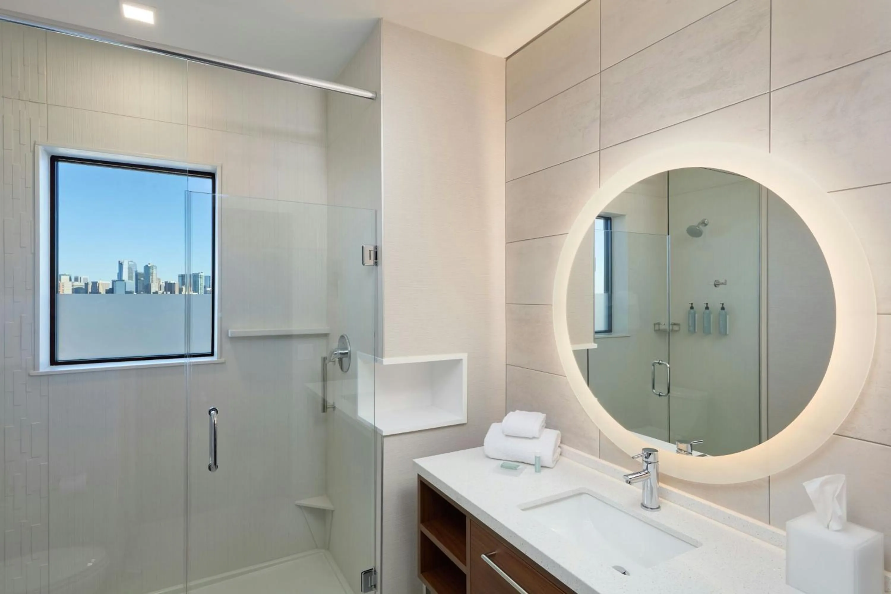 Bathroom in Courtyard by Marriott Denver Downtown West