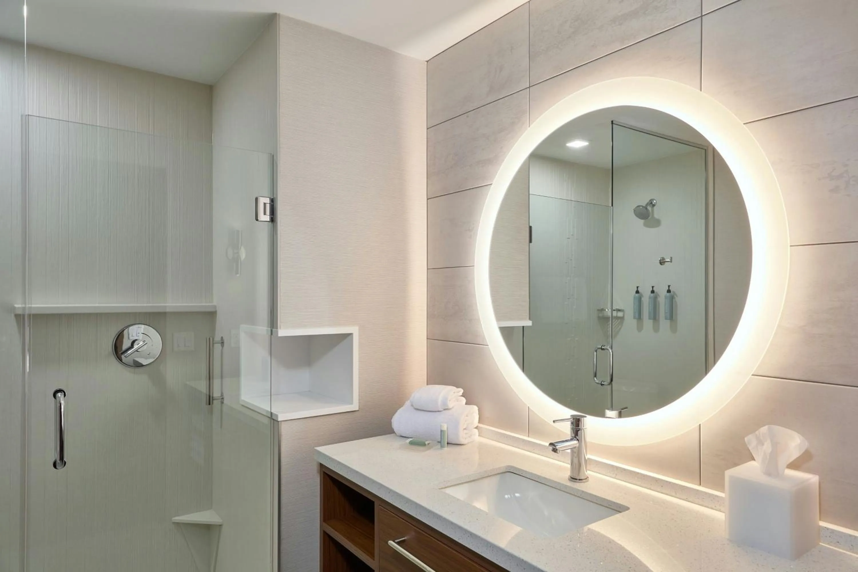 Bathroom in Courtyard by Marriott Denver Downtown West