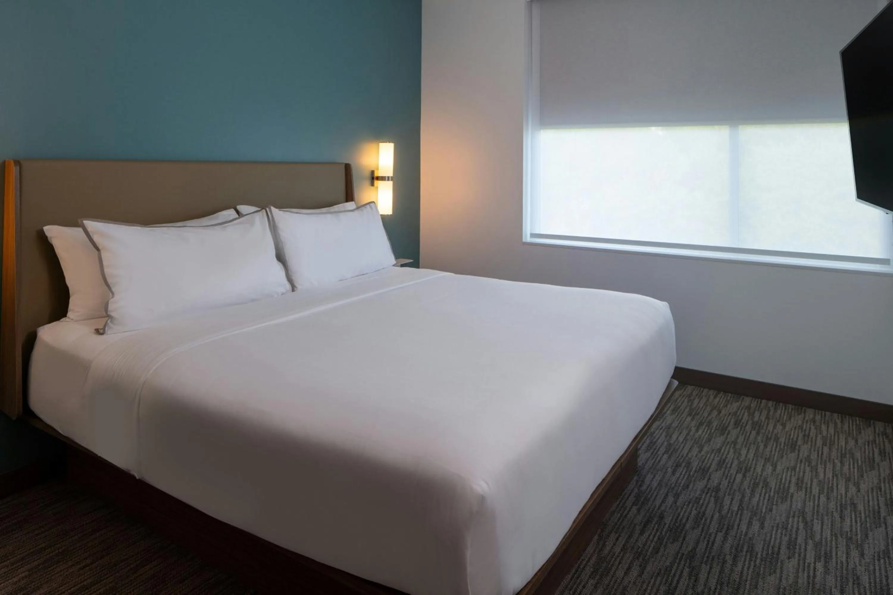 Photo of the whole room, Bed in Element Carmel