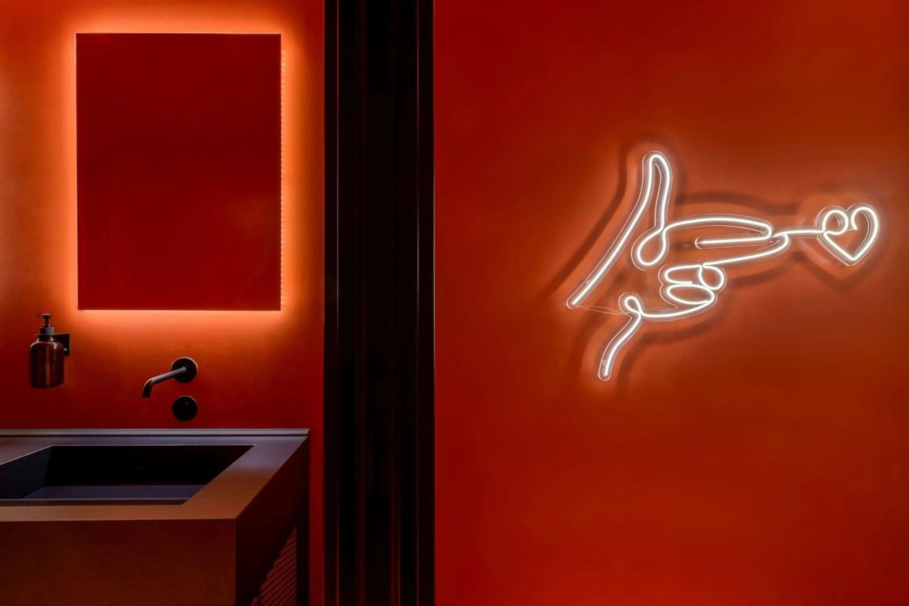 Lobby or reception in Moxy Pompeii