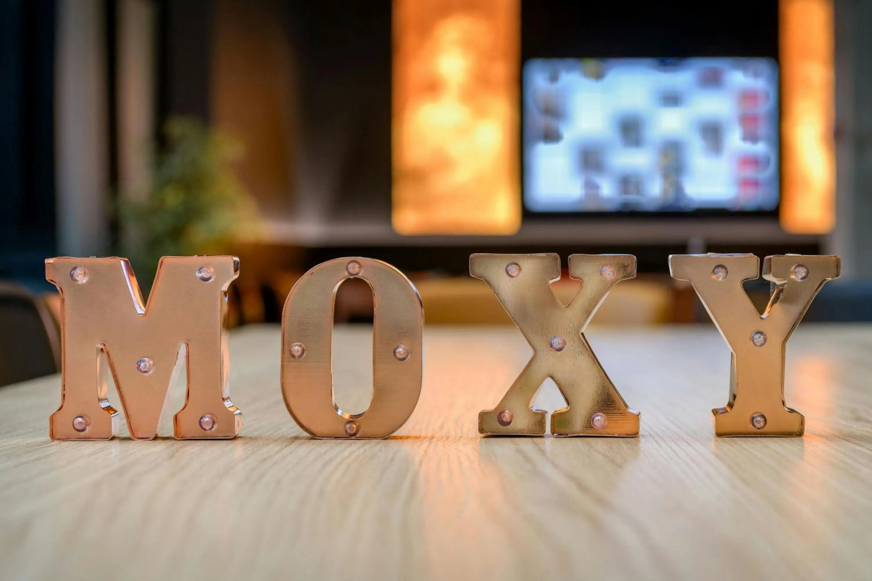 Lobby or reception in Moxy Pompeii