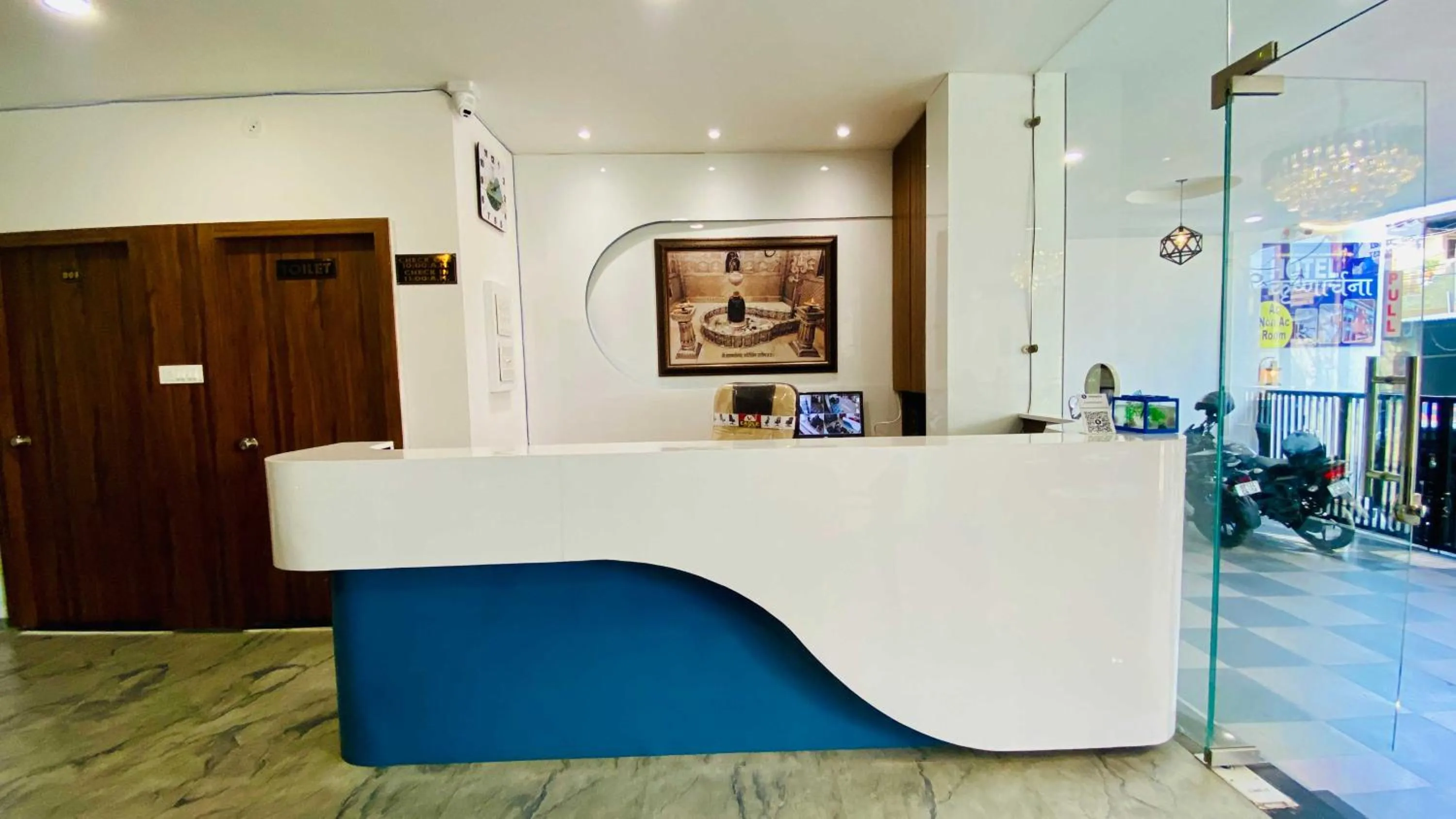 Lobby or reception in Hotel Krishnarchana