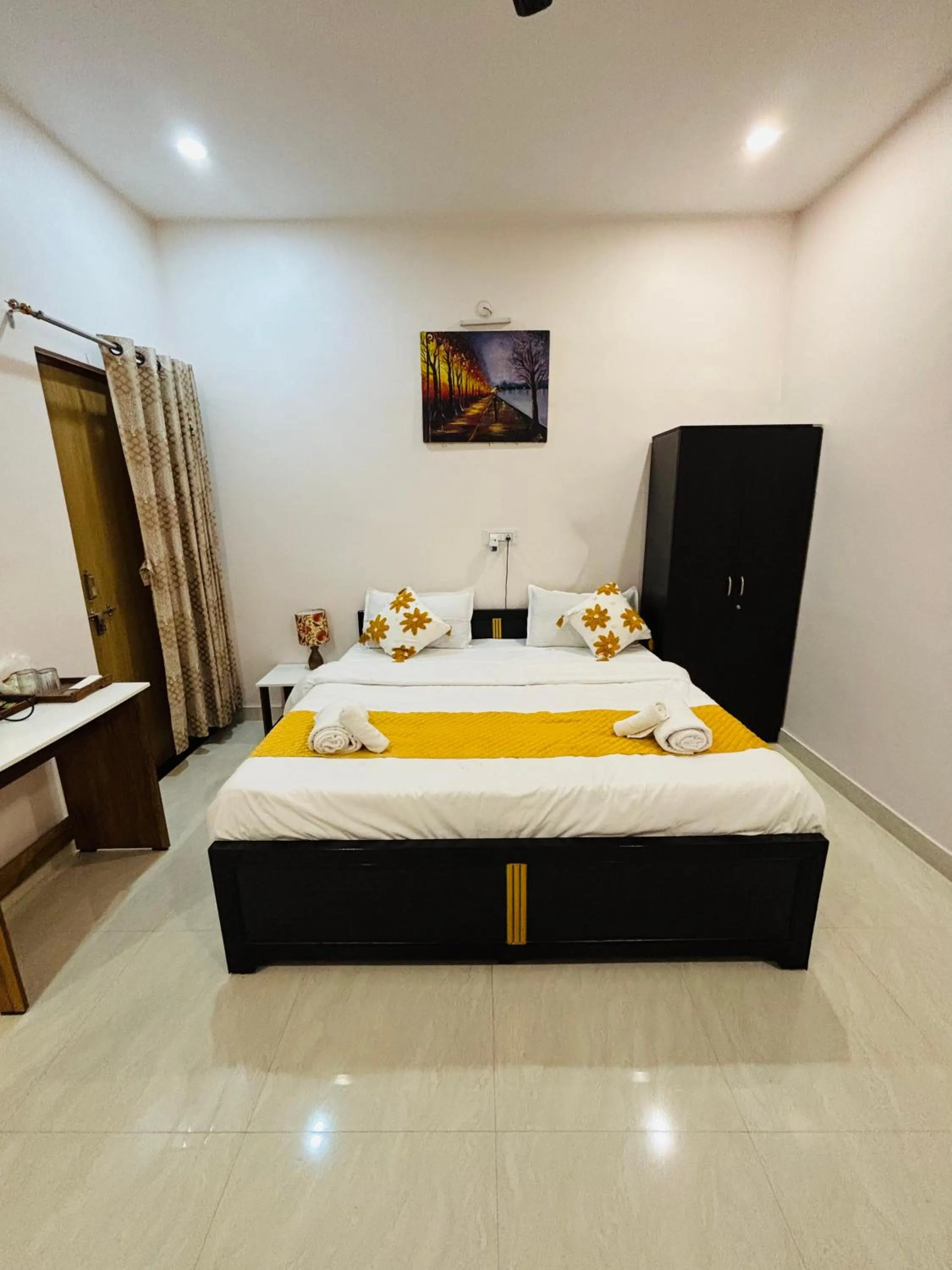 Bed in Indra Residency