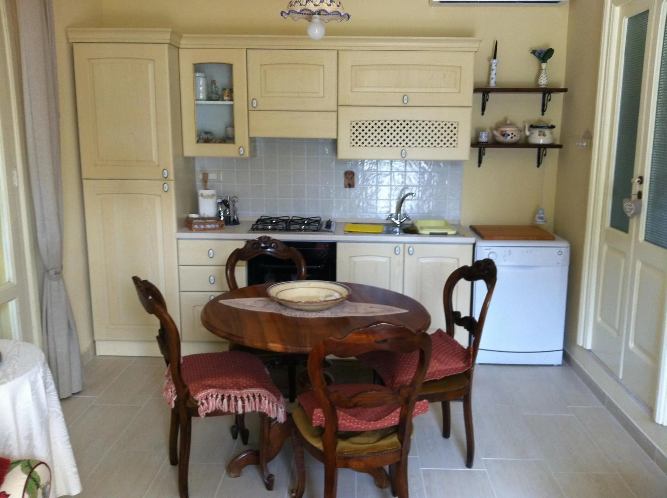 Kitchen or kitchenette in Casina San Martino