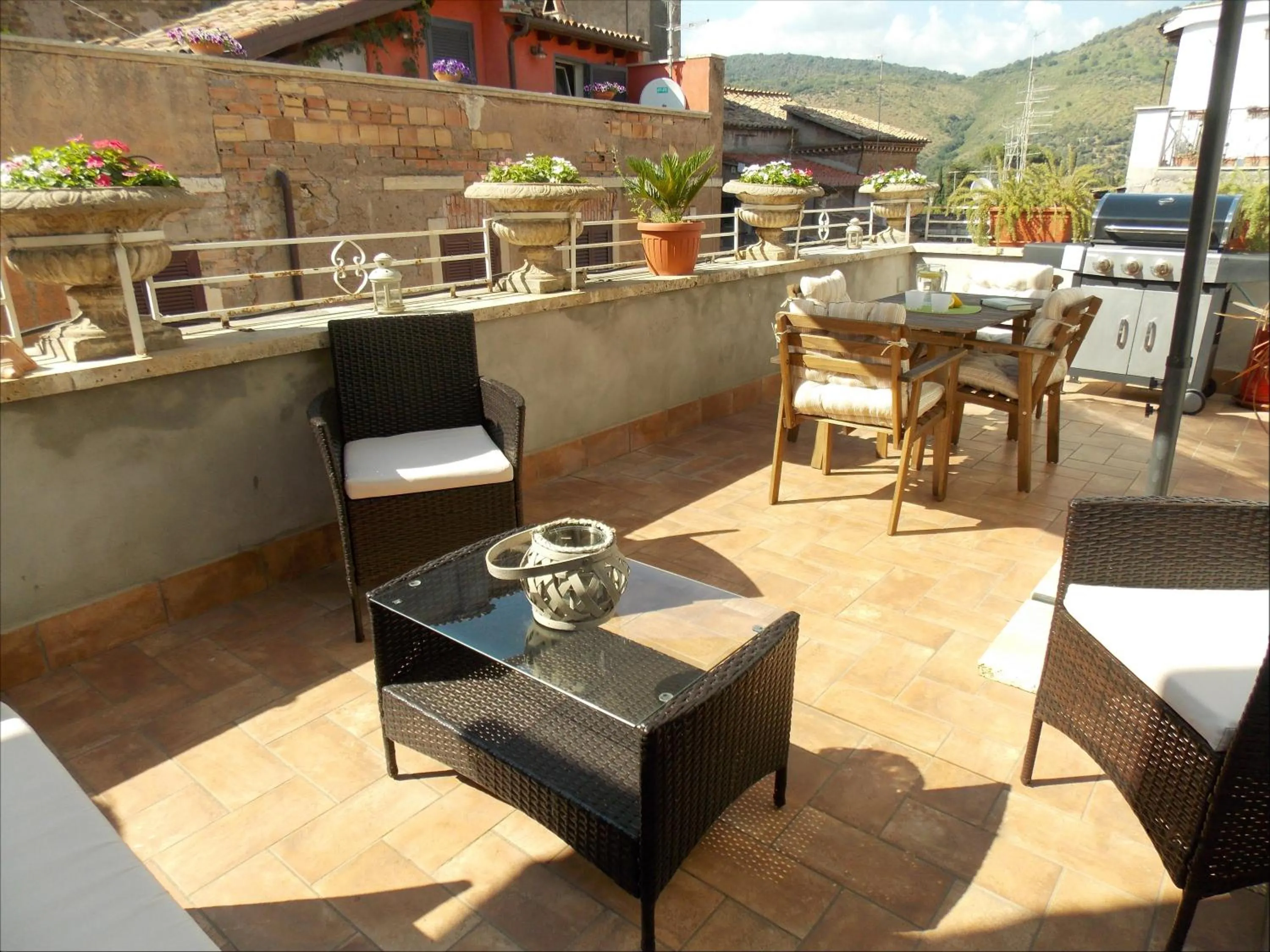 BBQ facilities in Tivoli Charming Houses - Domus Aefula and Domus Albula