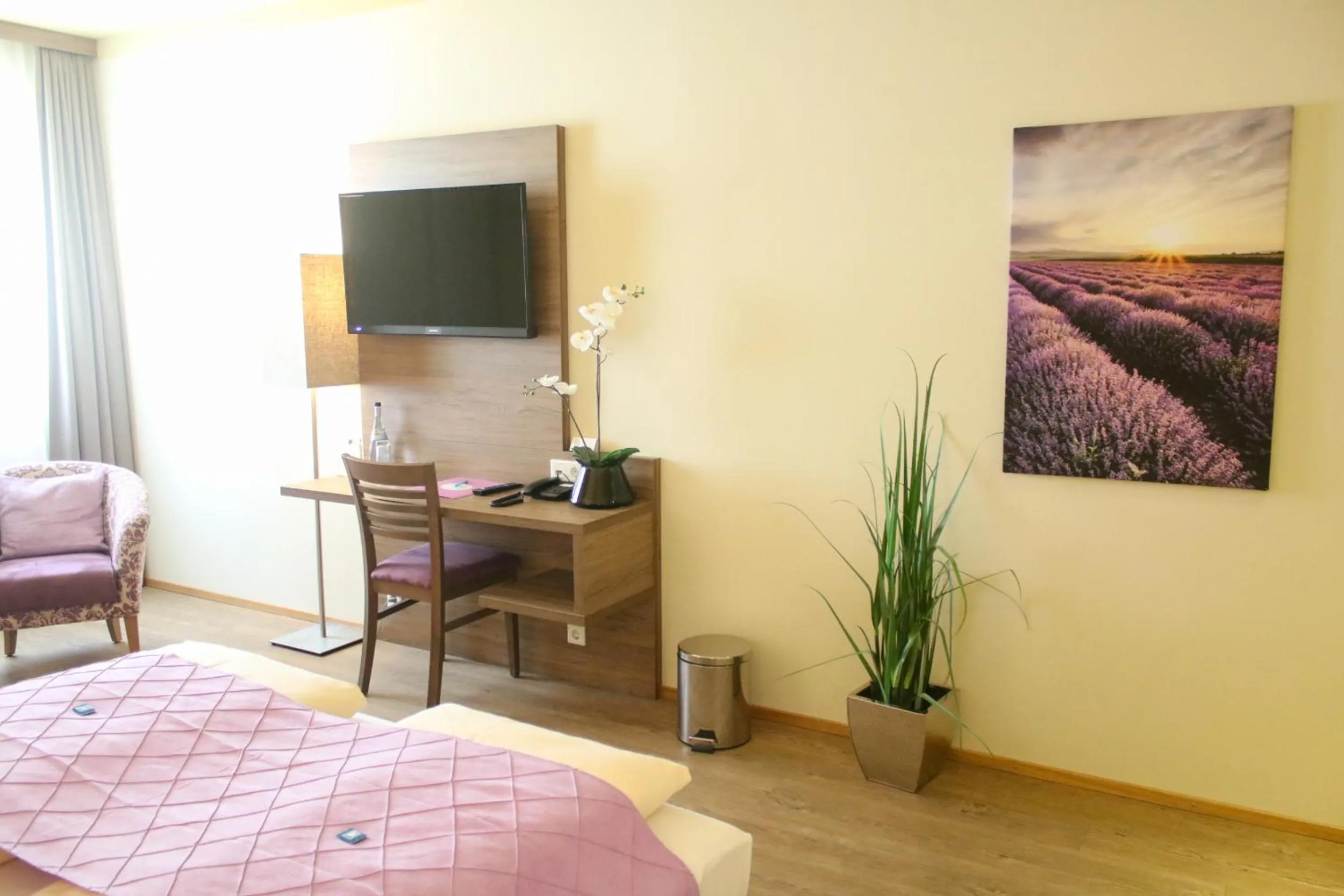 Decorative detail, Bed in Boutique Hotel zur Post
