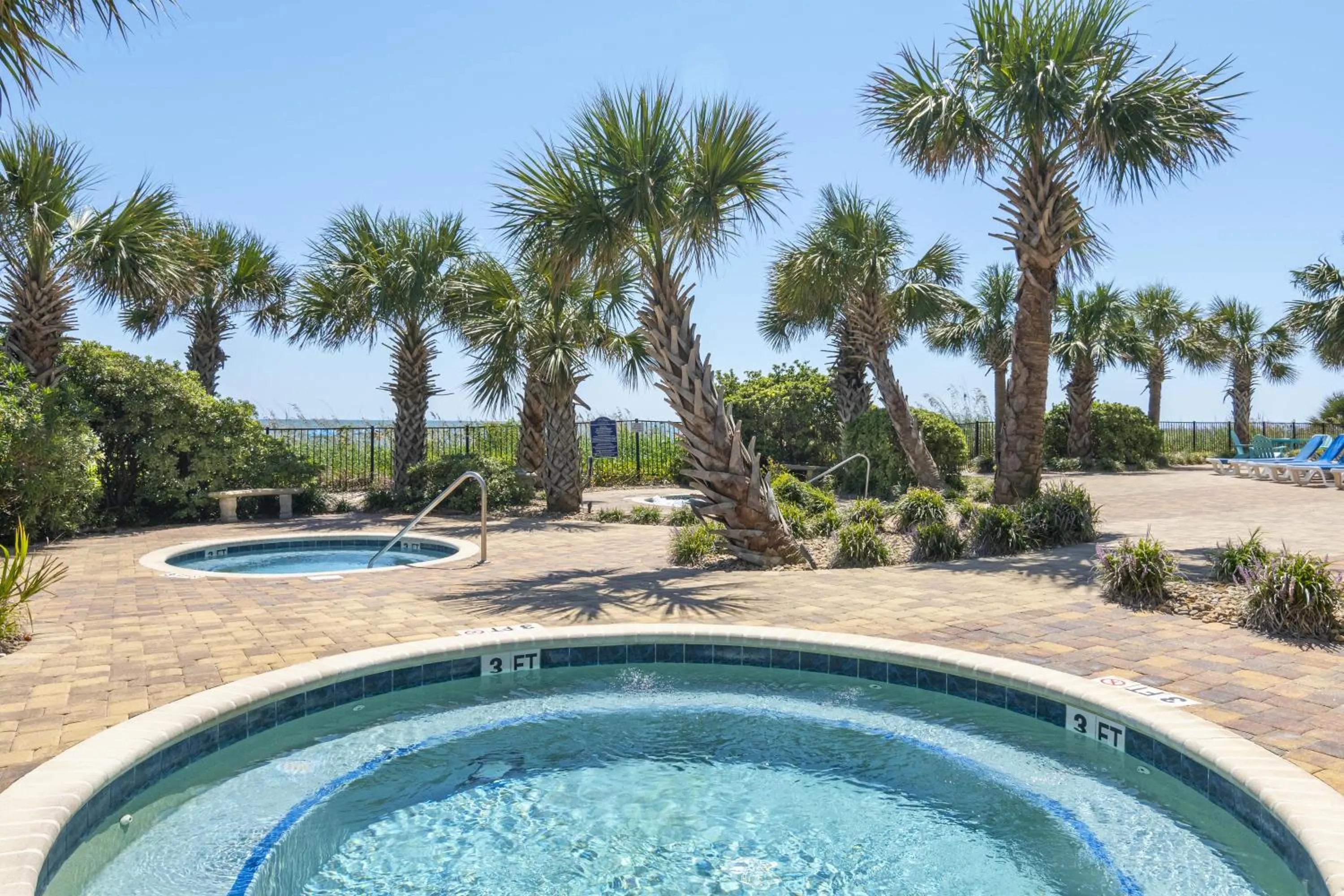Hot Tub in Palace Resort