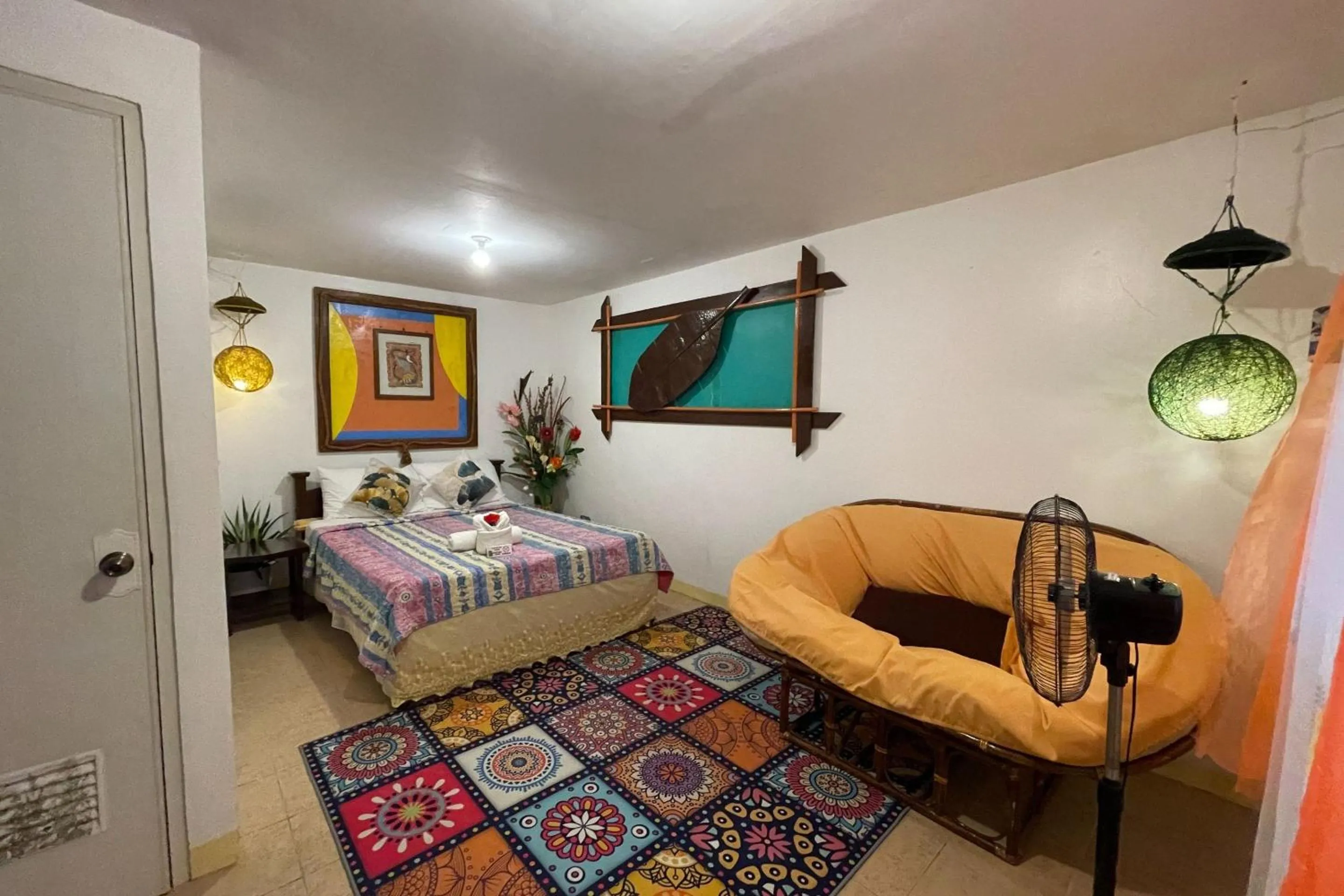 Bedroom, Bed in Oriental Hill Sabang Resort Puerto Galera