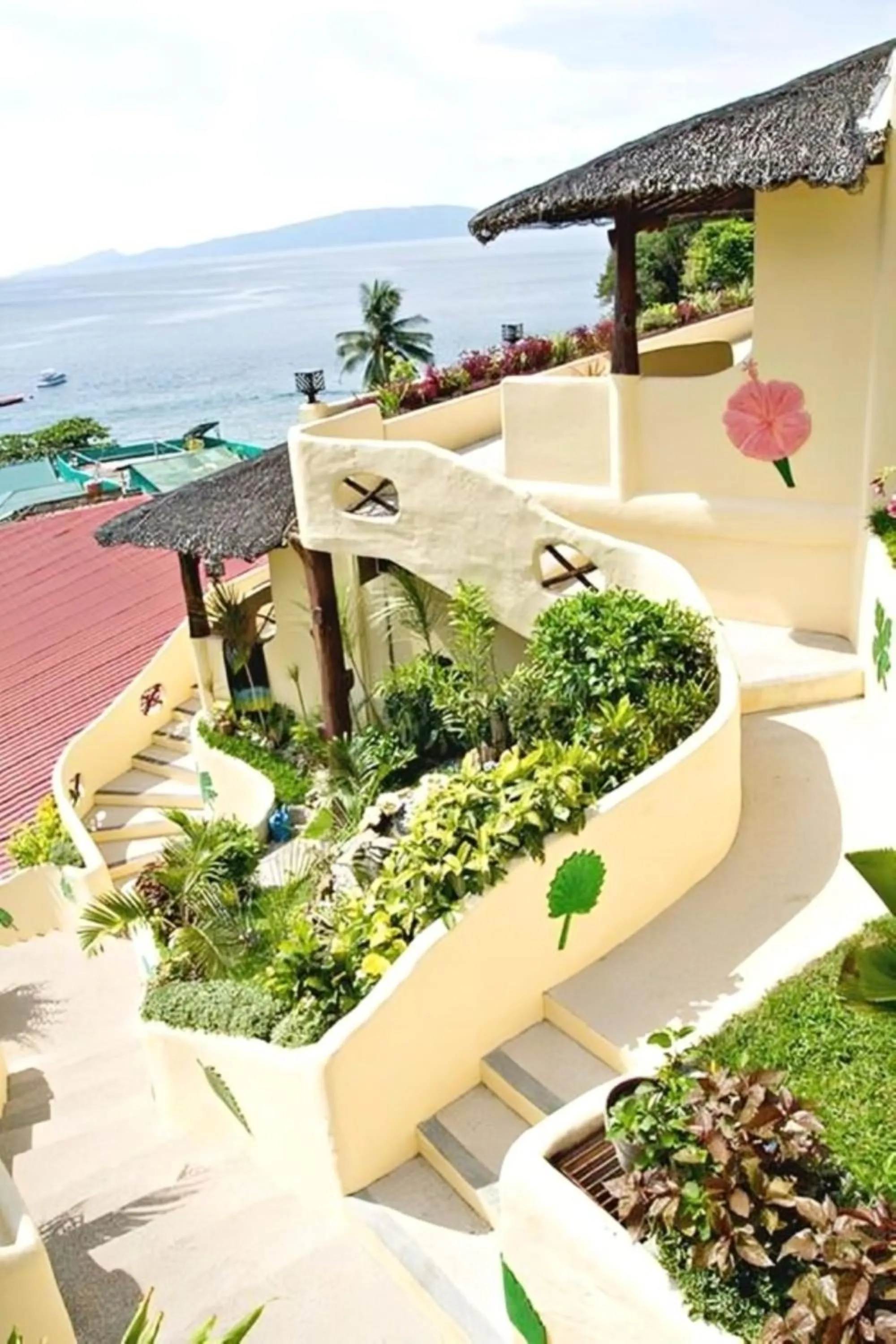 Patio in Oriental Hill Sabang Resort Puerto Galera