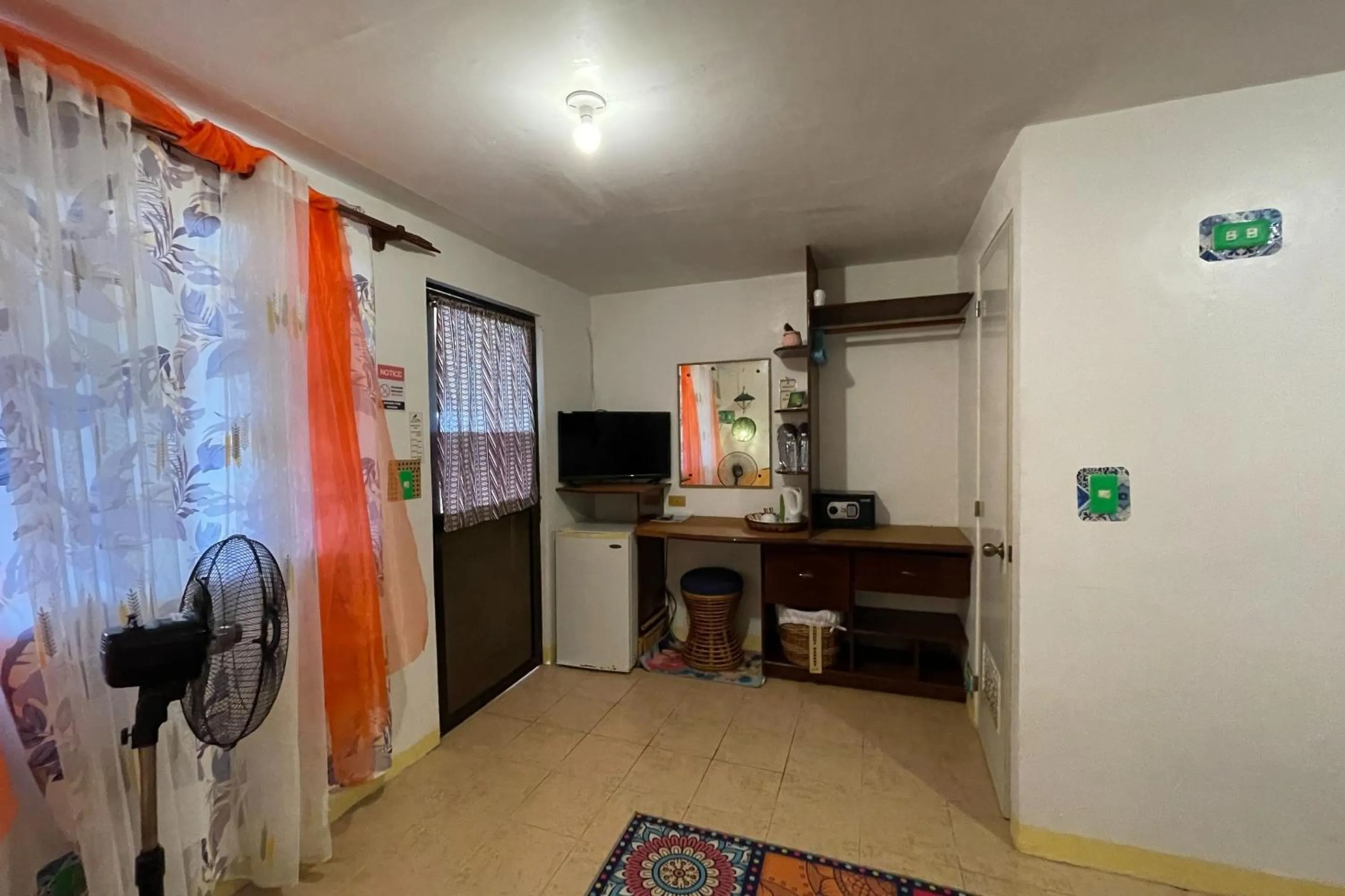 Living room in Oriental Hill Sabang Resort Puerto Galera