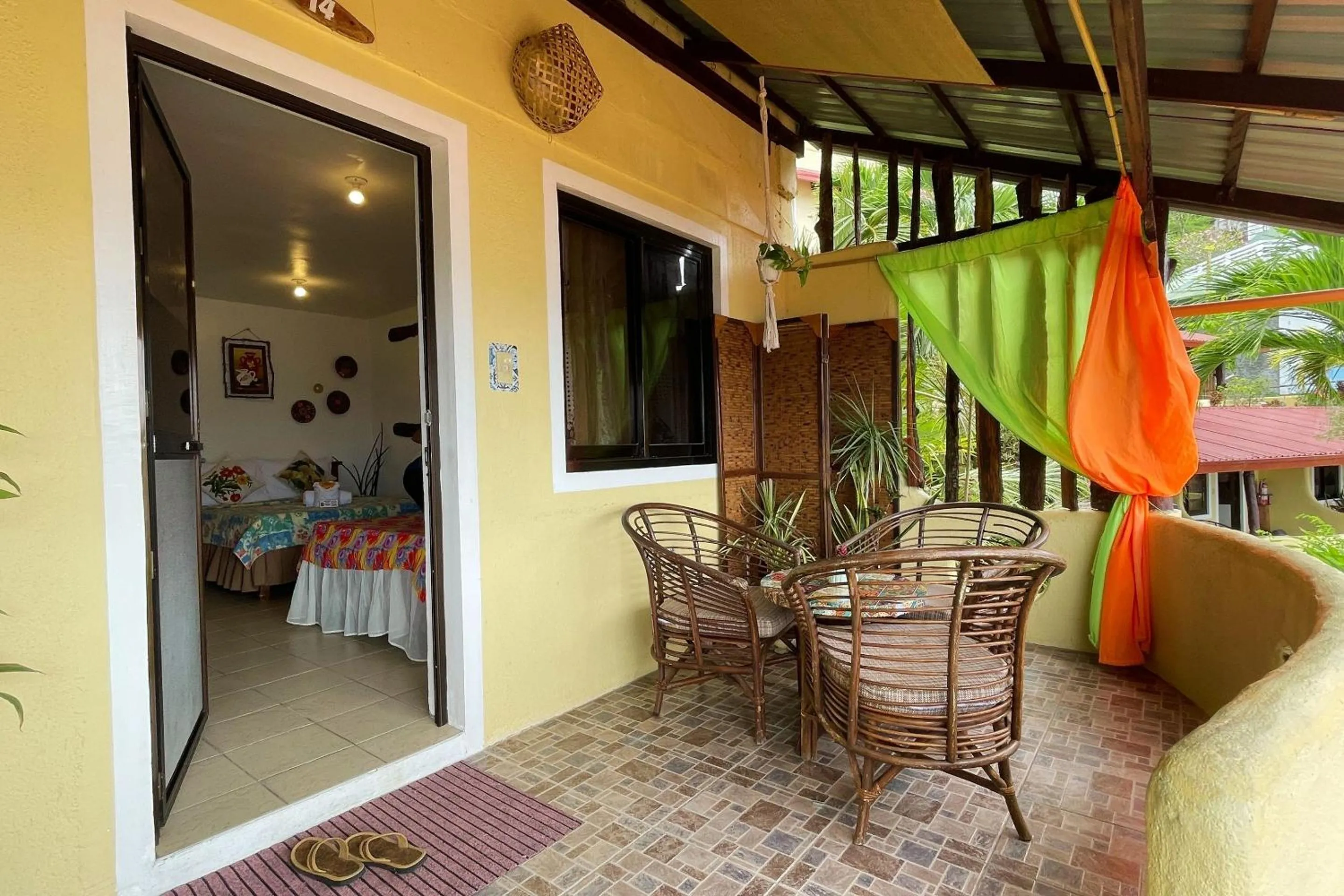 Balcony/Terrace in Oriental Hill Sabang Resort Puerto Galera