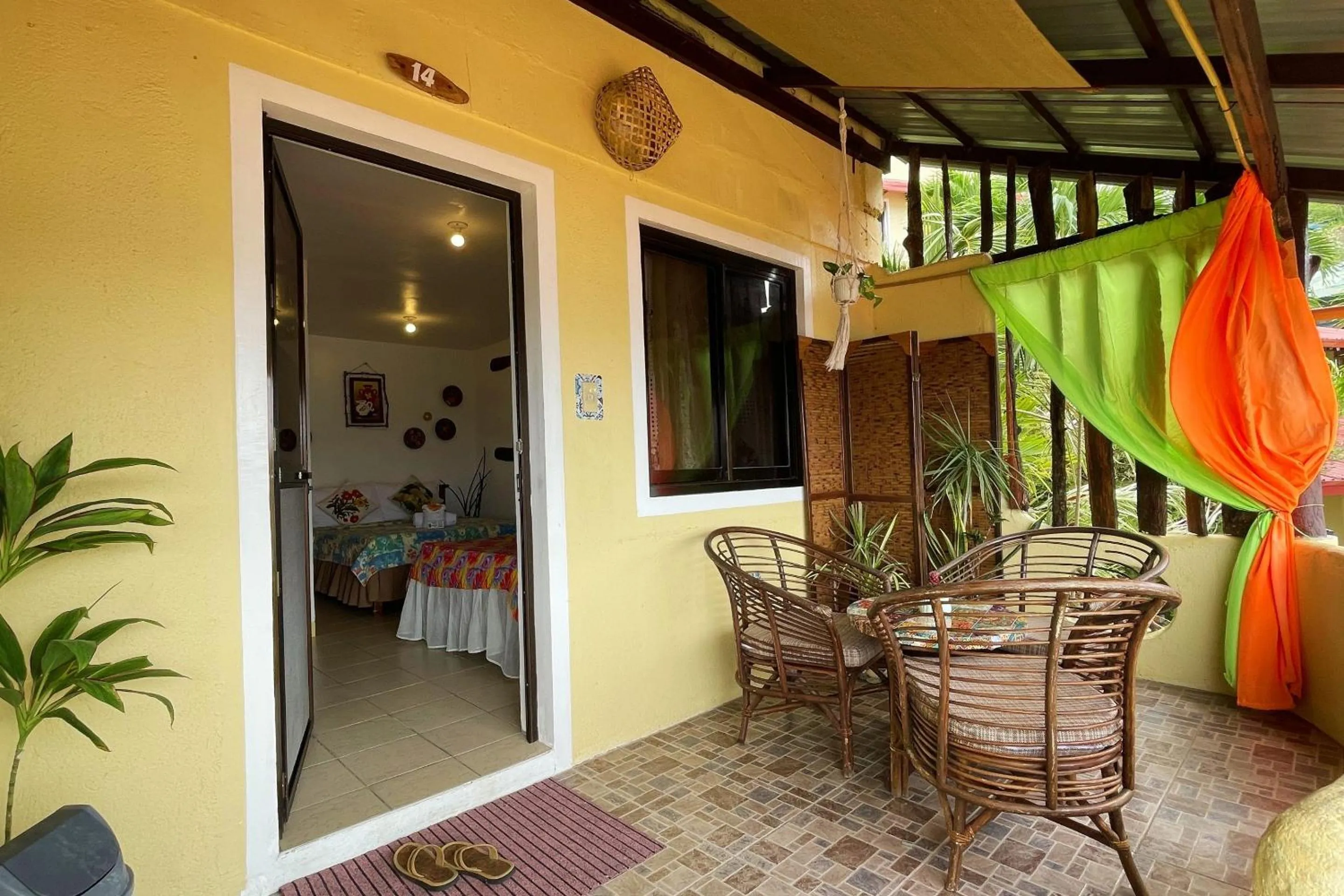 Balcony/Terrace in Oriental Hill Sabang Resort Puerto Galera