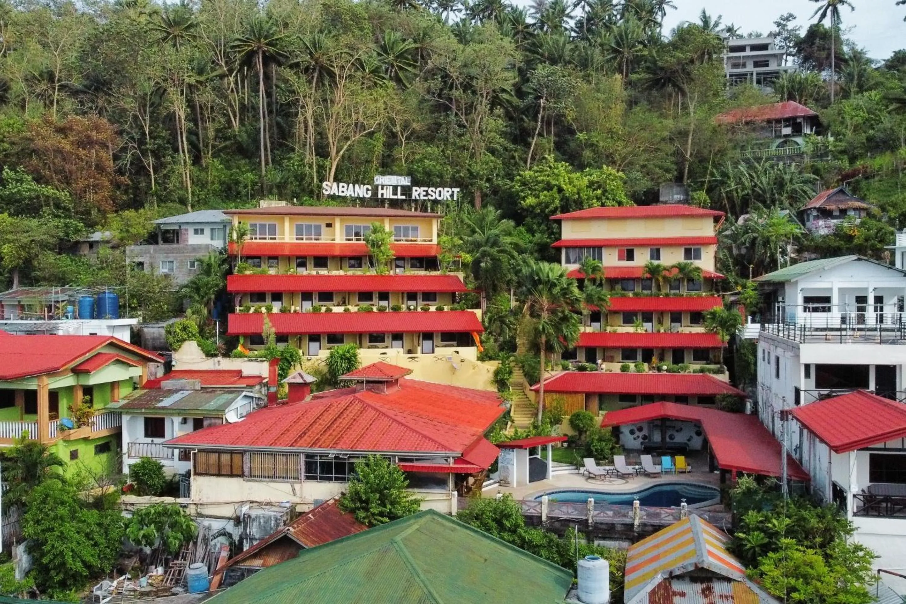 Property building in Oriental Hill Sabang Resort Puerto Galera