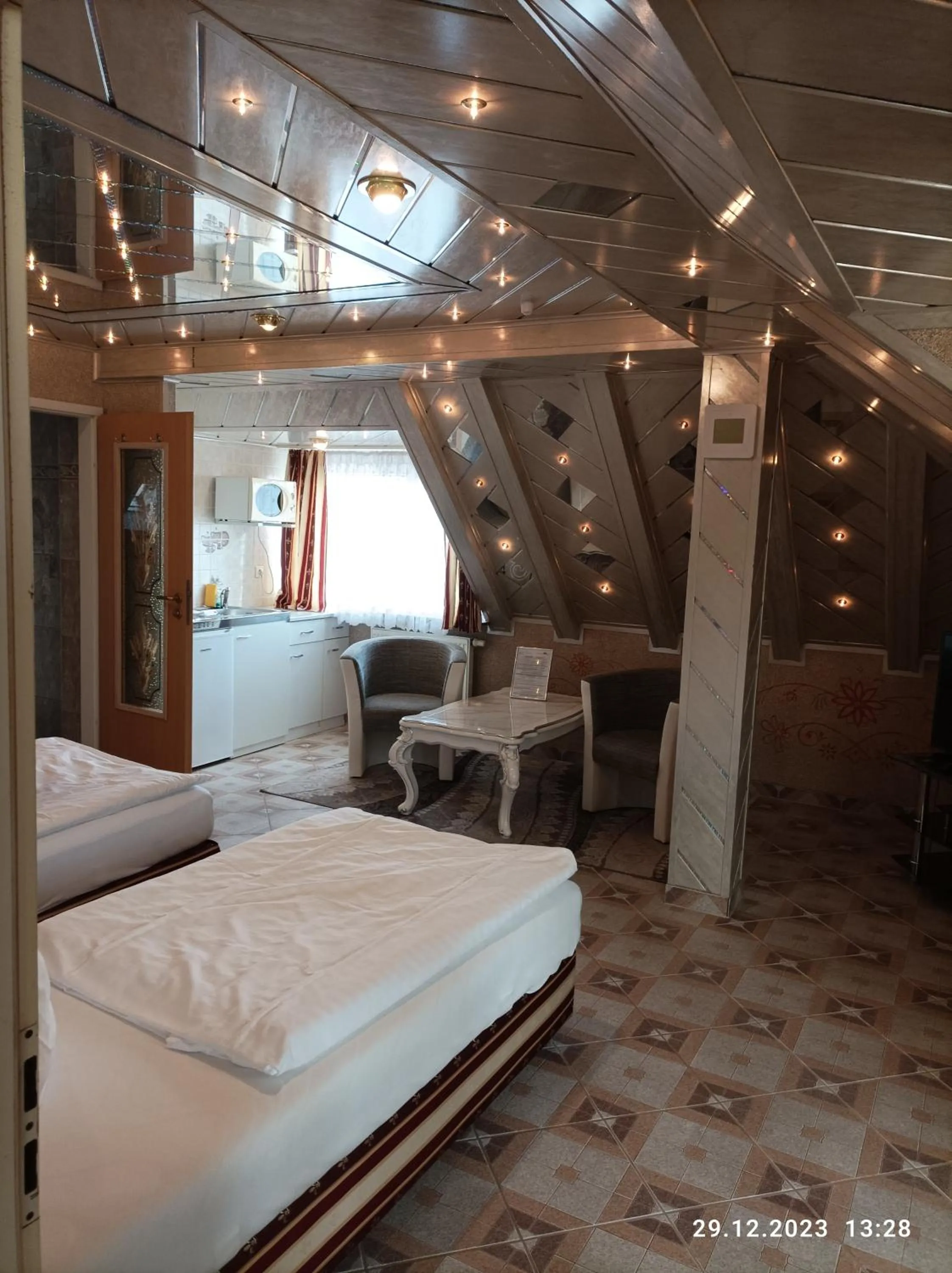 Bed in Central Hotel