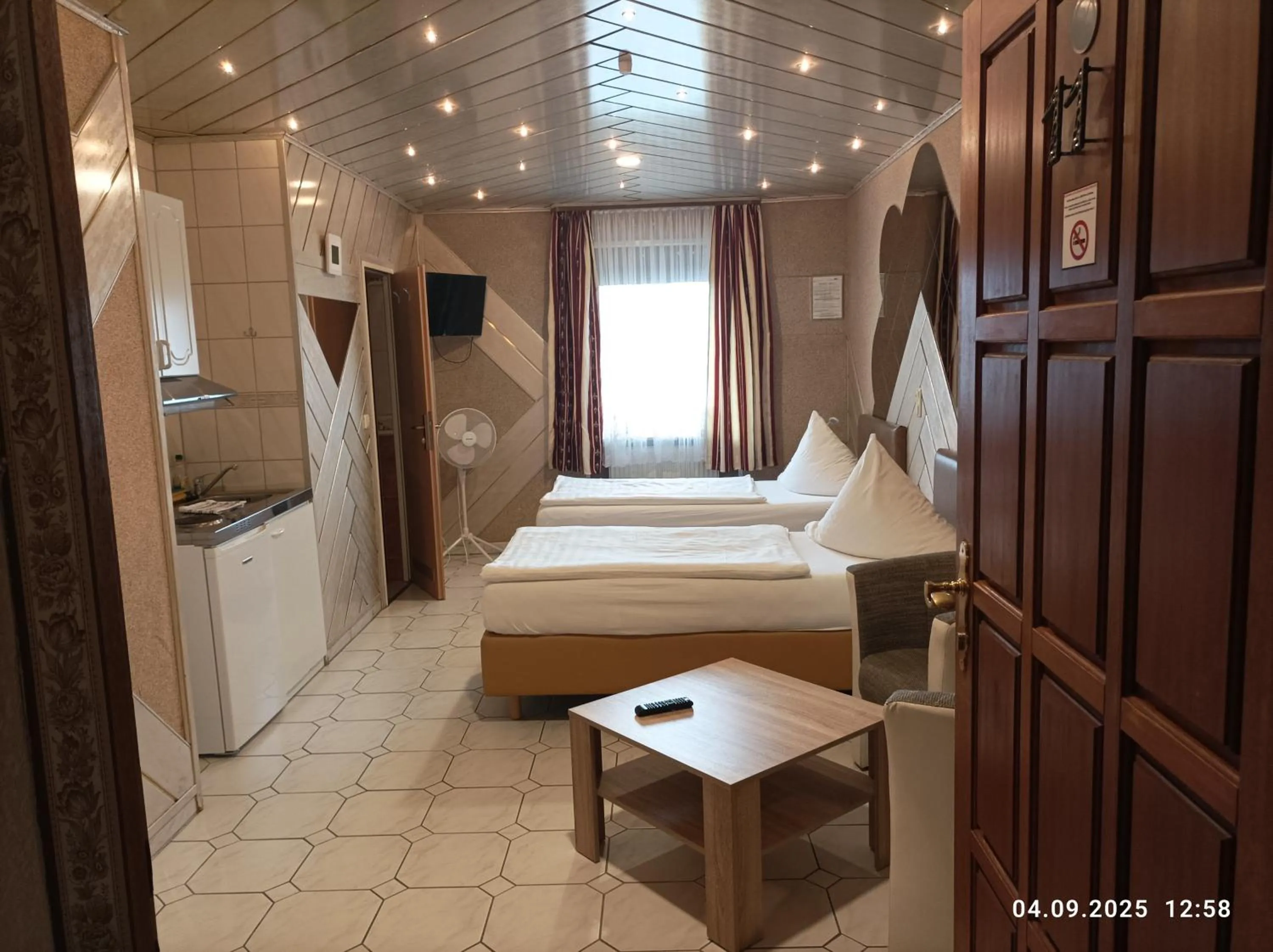 Bed in Central Hotel