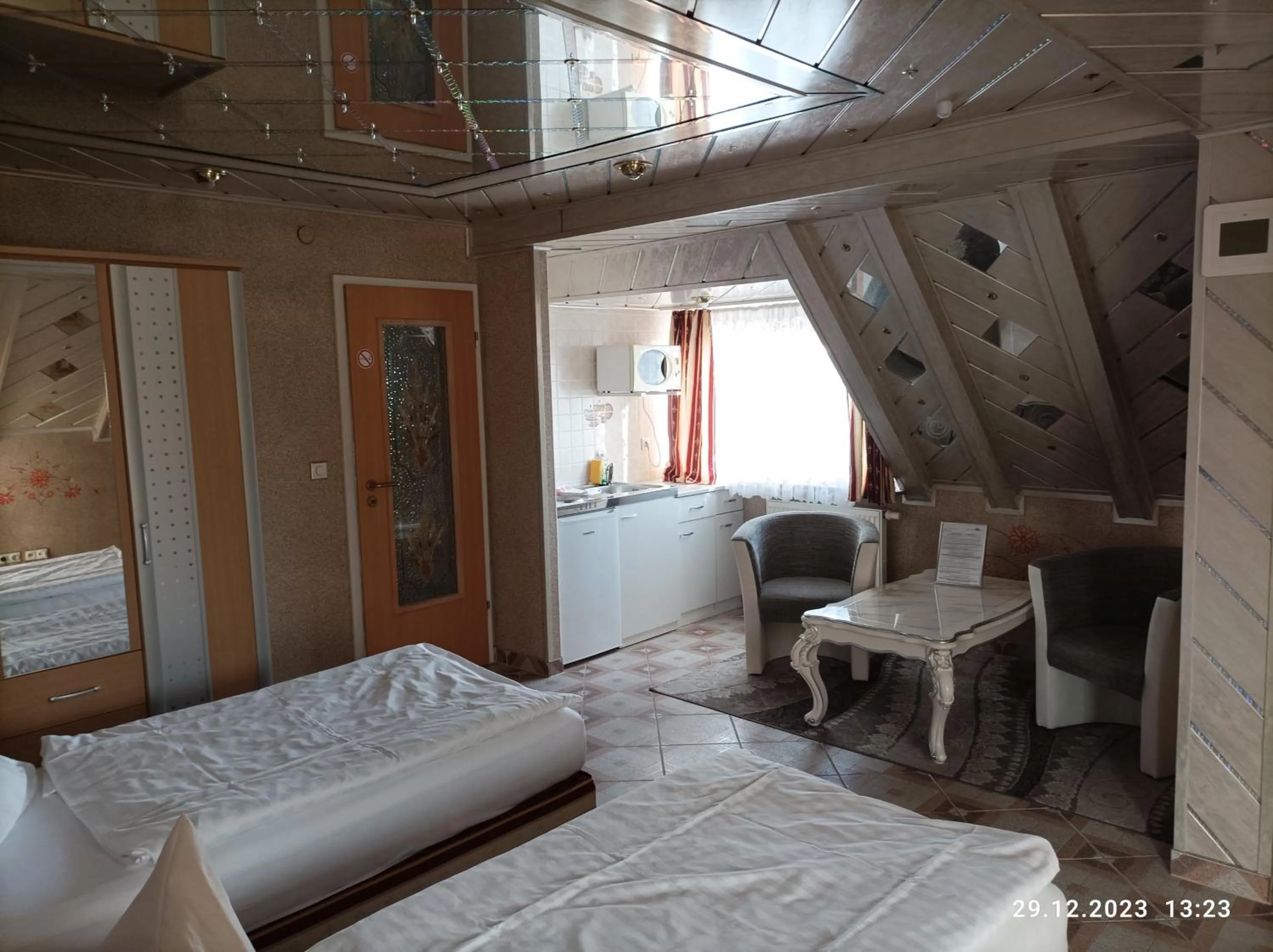 Bed in Central Hotel