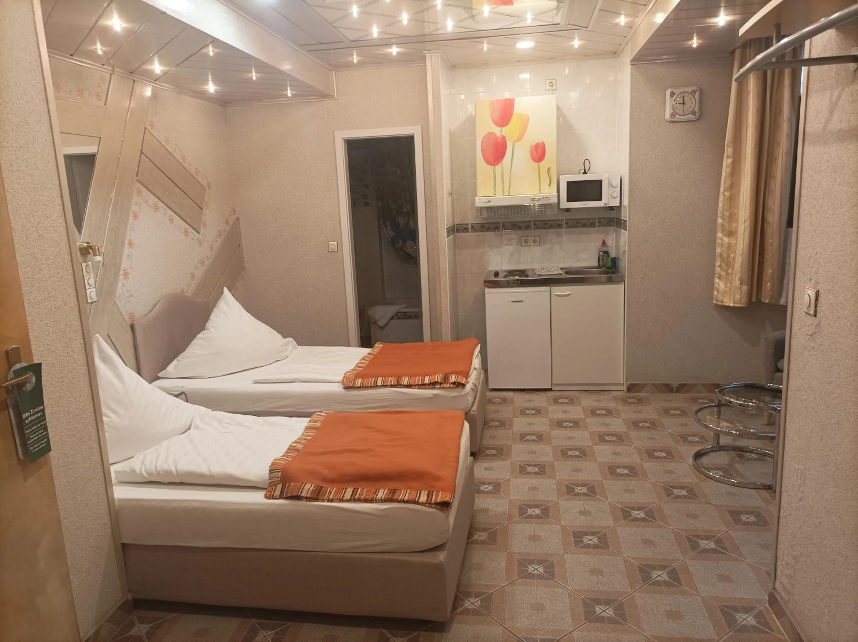 Bed in Central Hotel