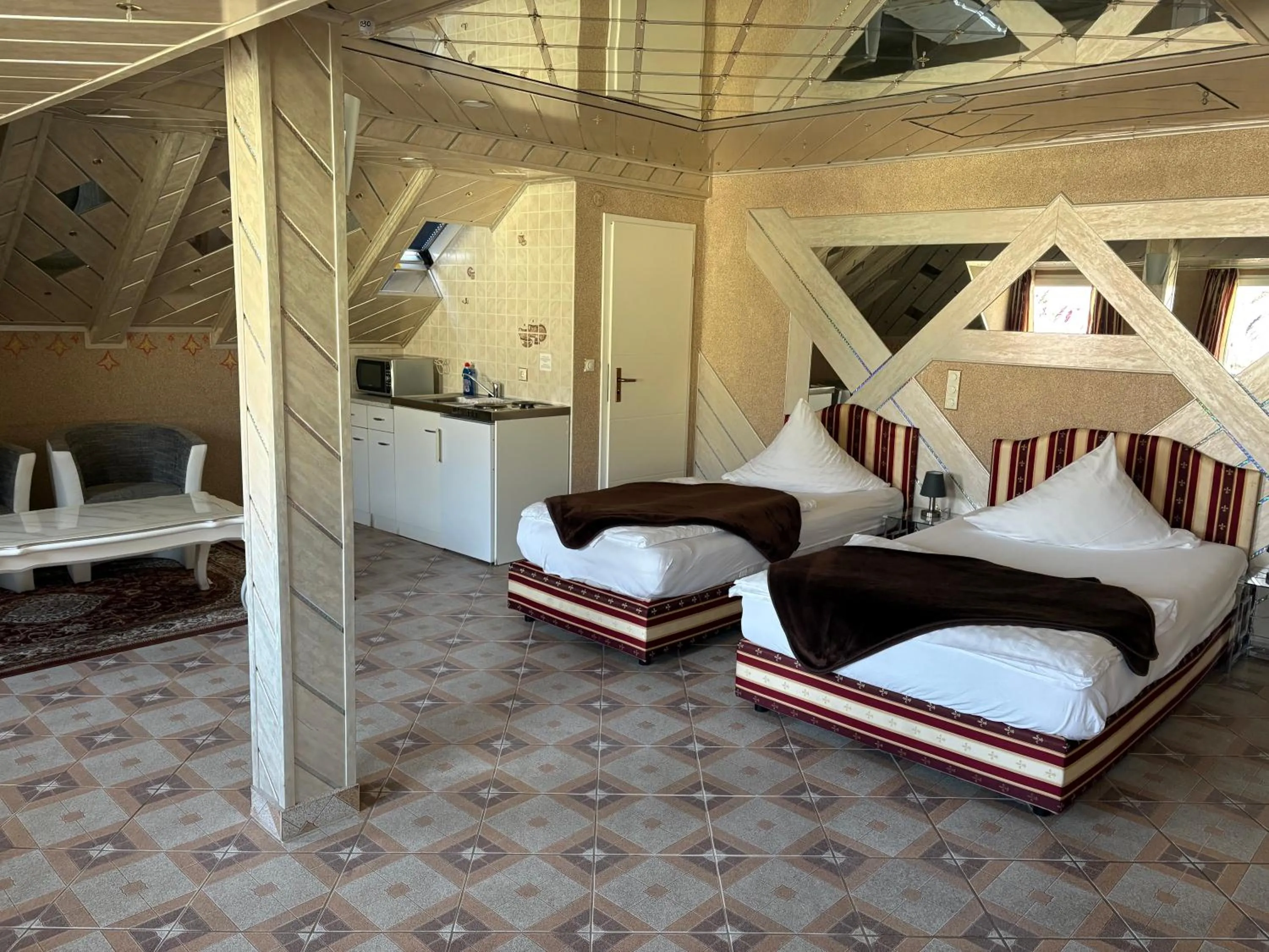 Bed in Central Hotel