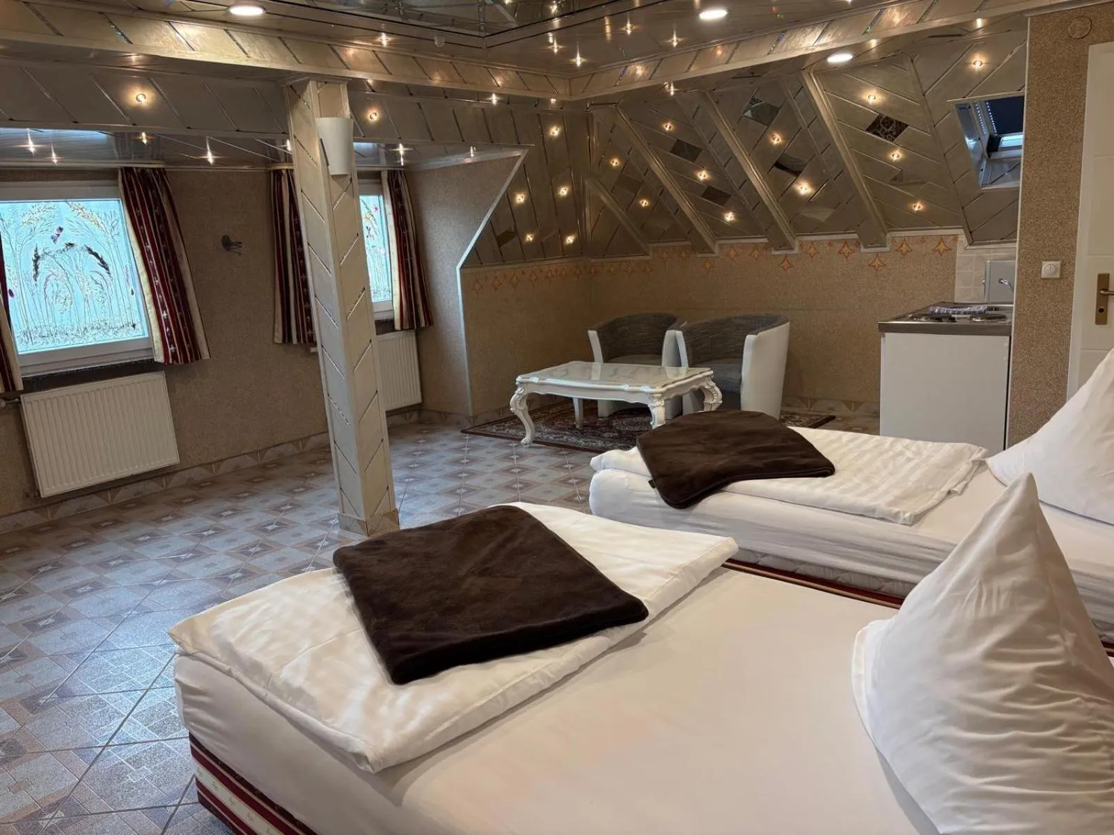 Bed in Central Hotel