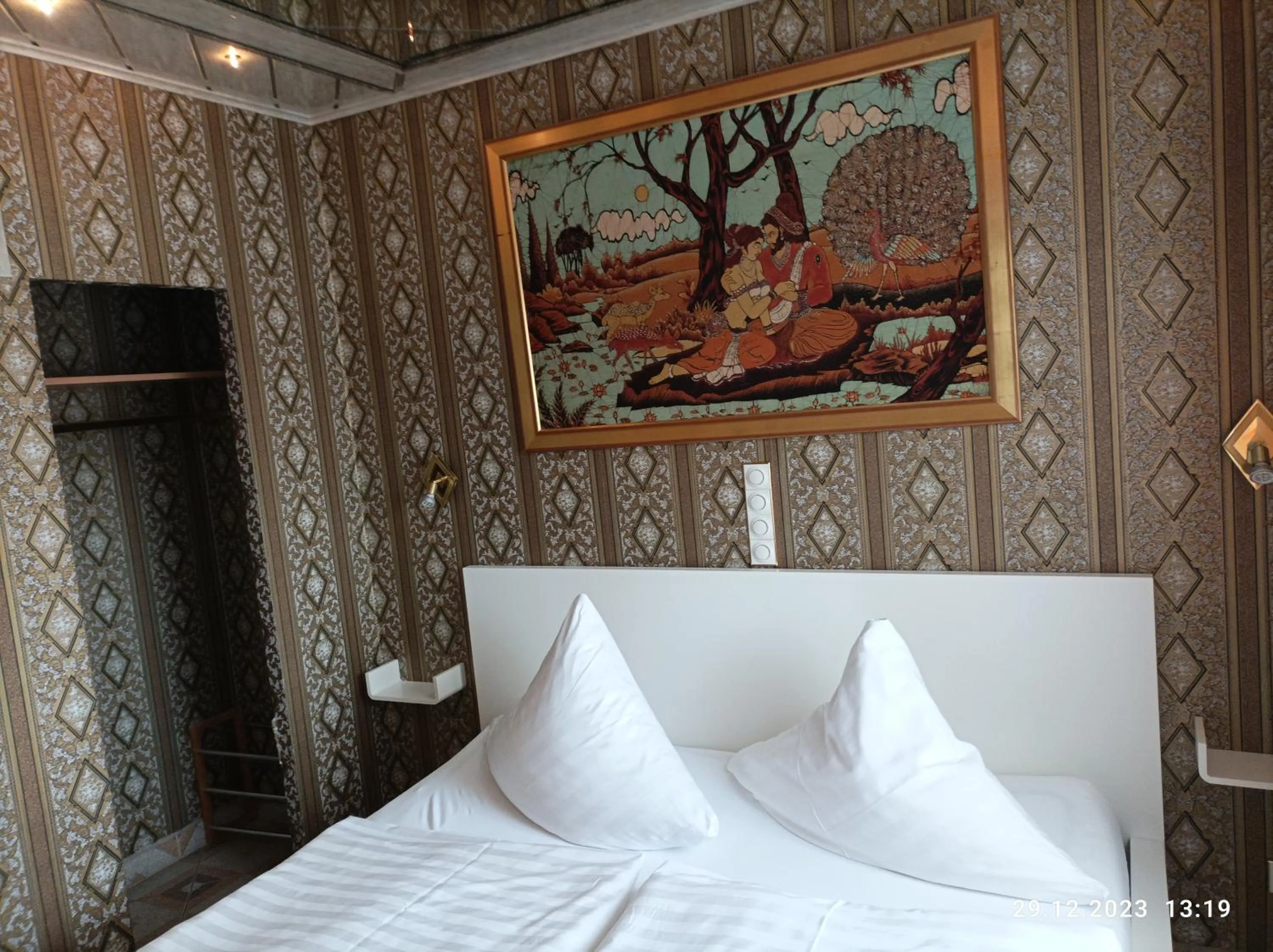 Bed in Central Hotel