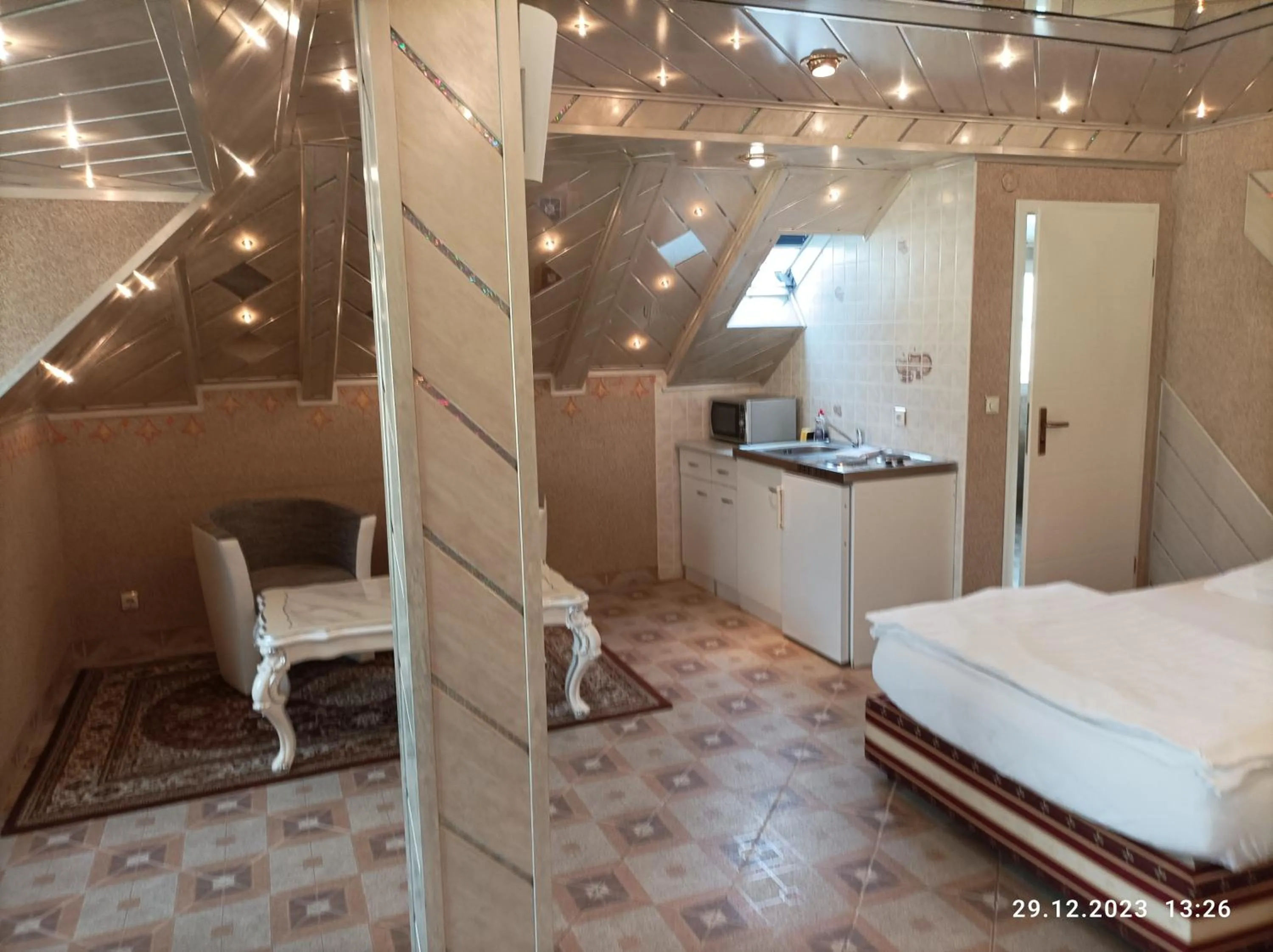 Bed in Central Hotel