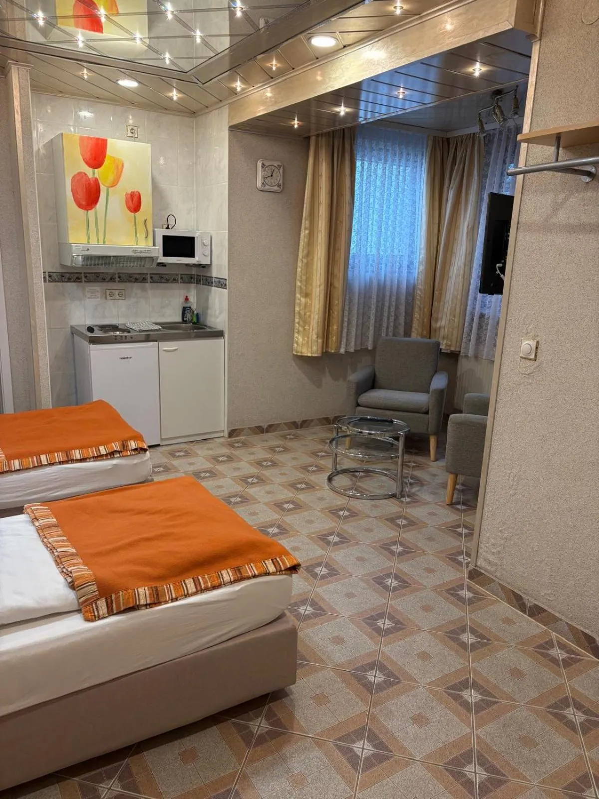 Bed in Central Hotel