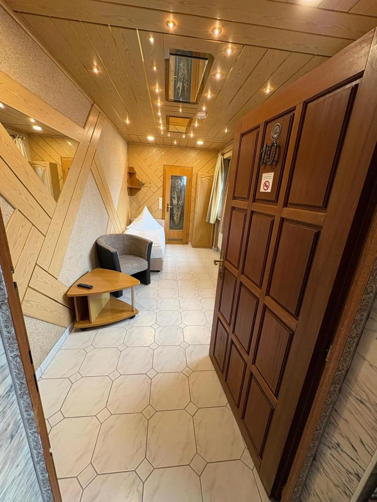 Bed in Central Hotel