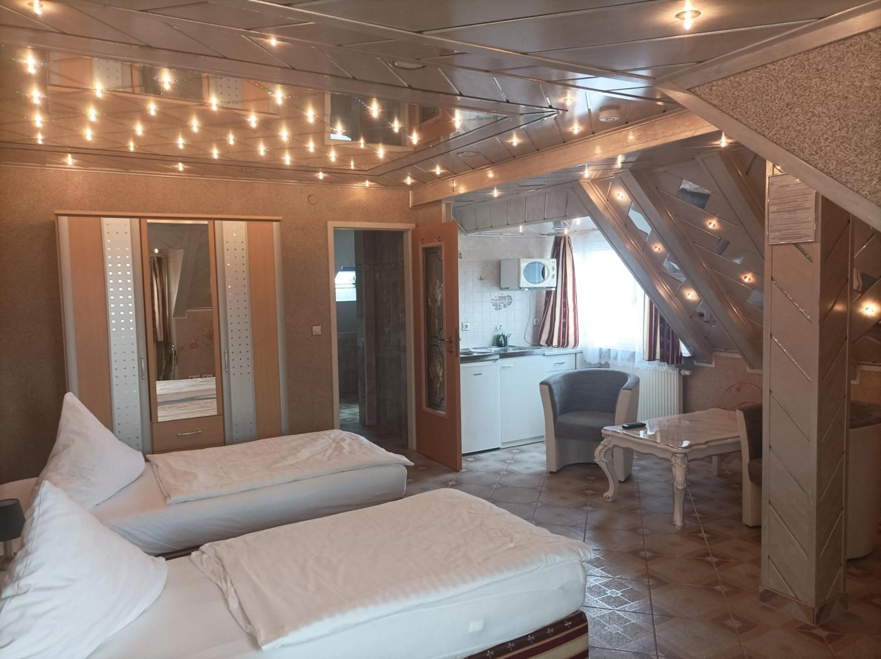 Bed in Central Hotel