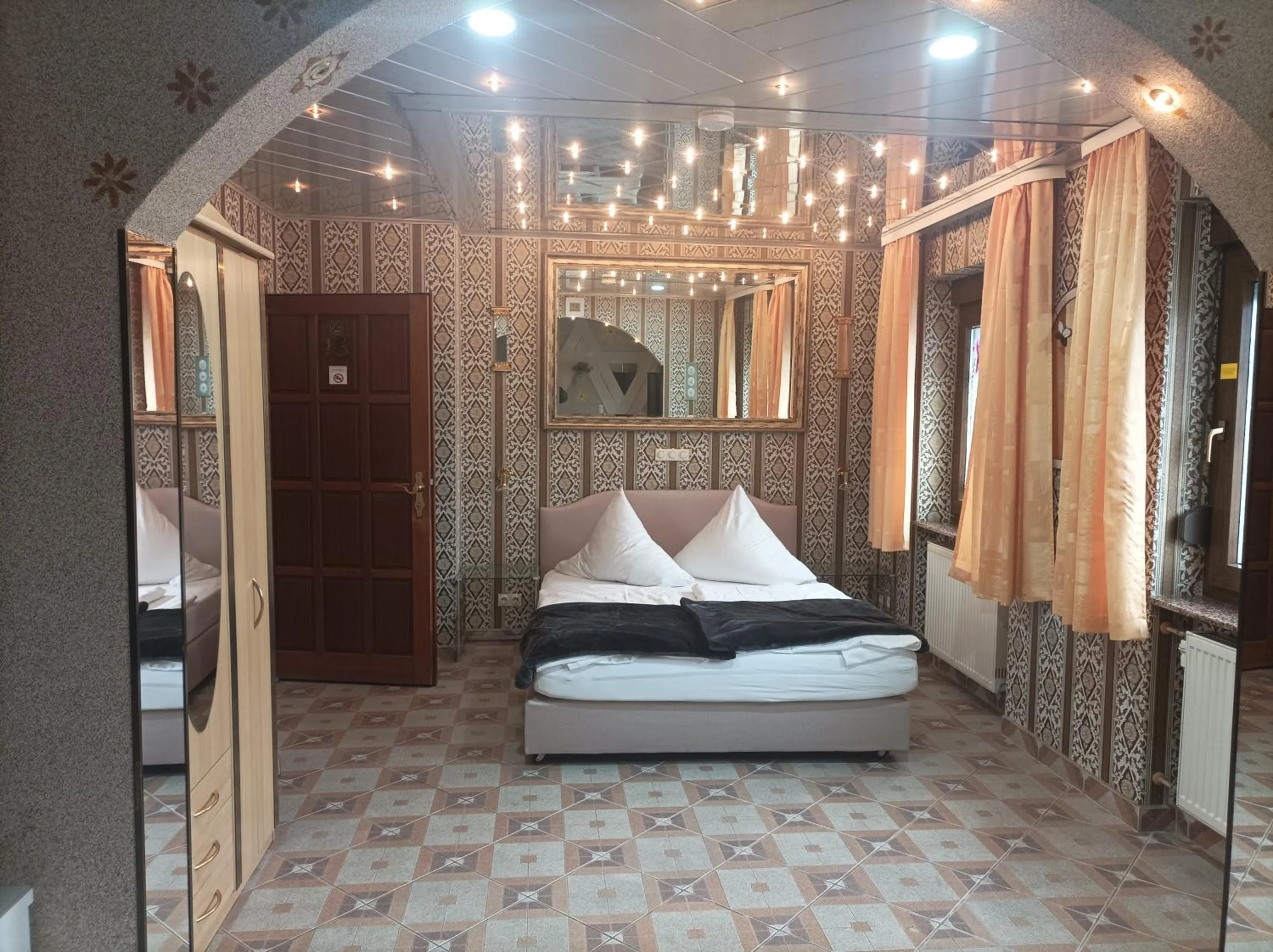 Bed in Central Hotel