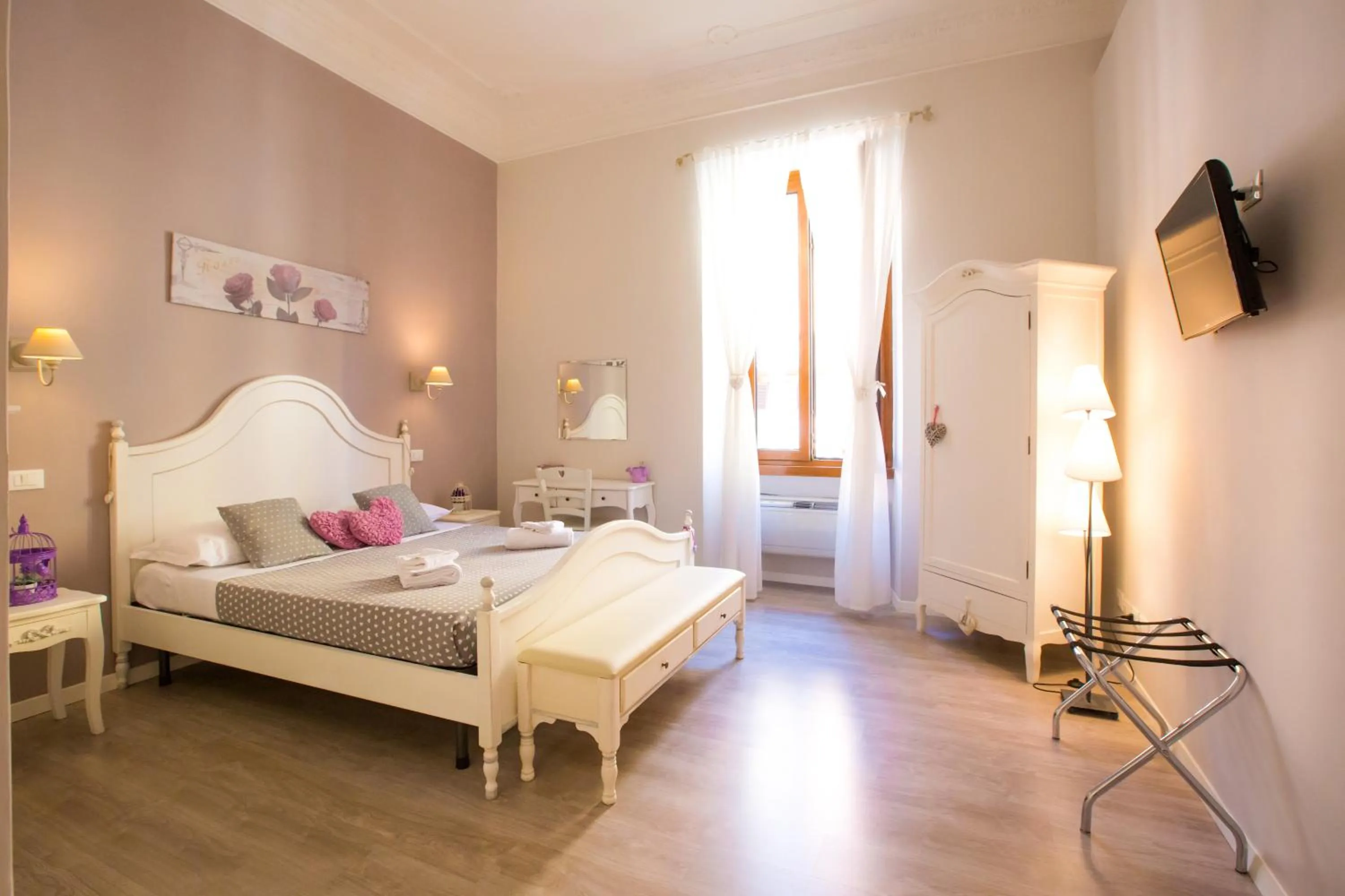 Bedroom, Bed in B&B Vatican's Keys