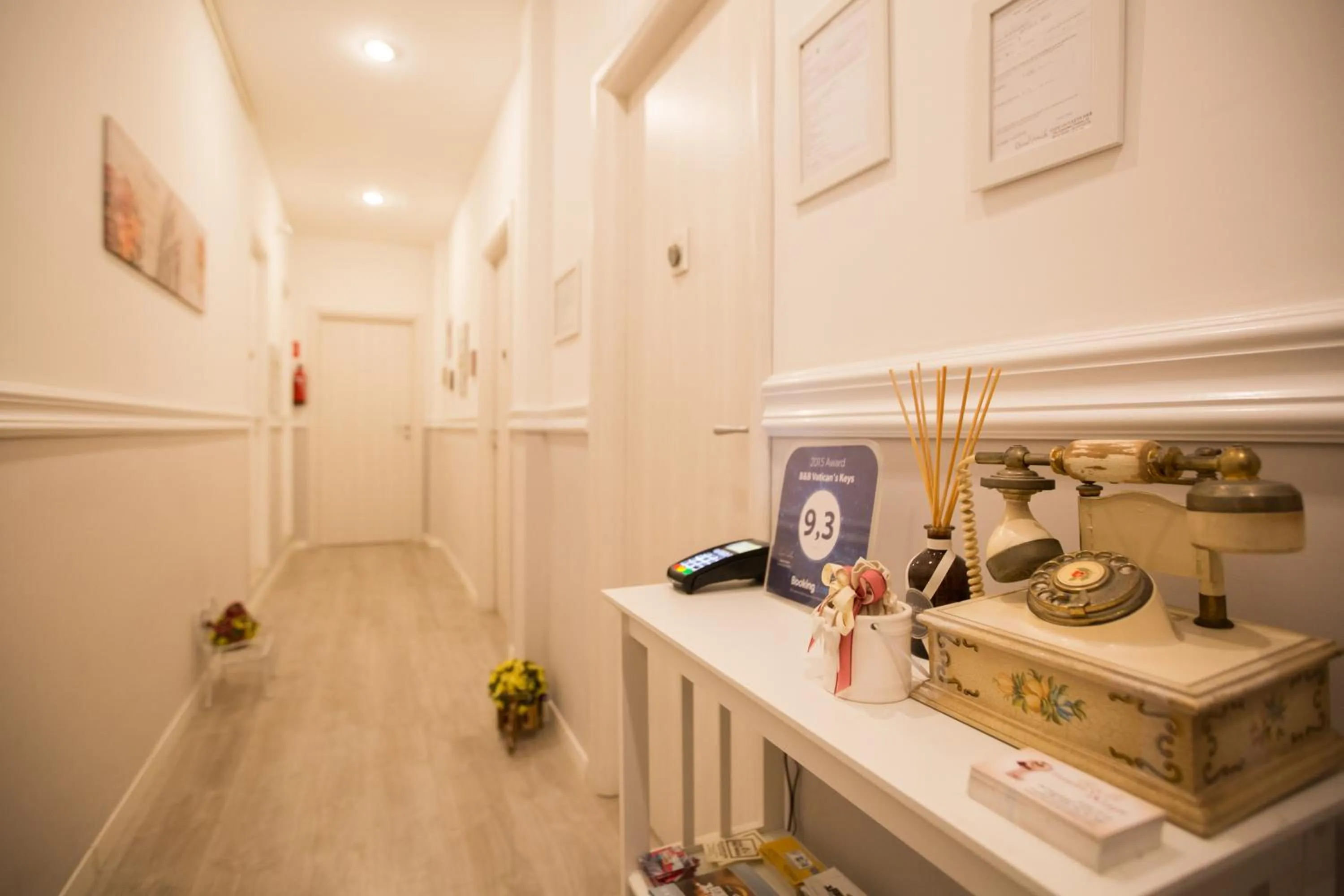 Lobby or reception in B&B Vatican's Keys