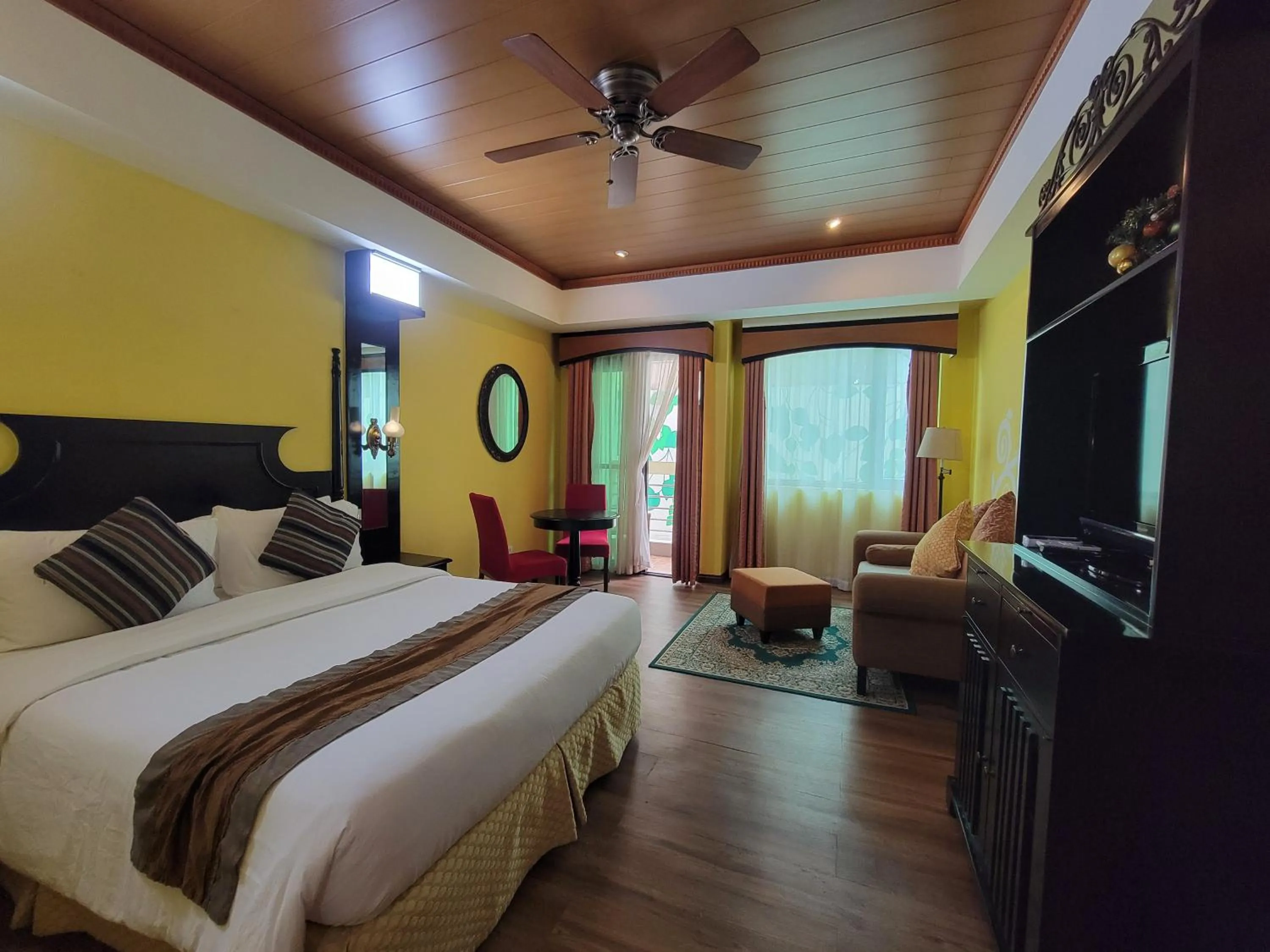 Bed in Lee Boutique Hotel Tagaytay