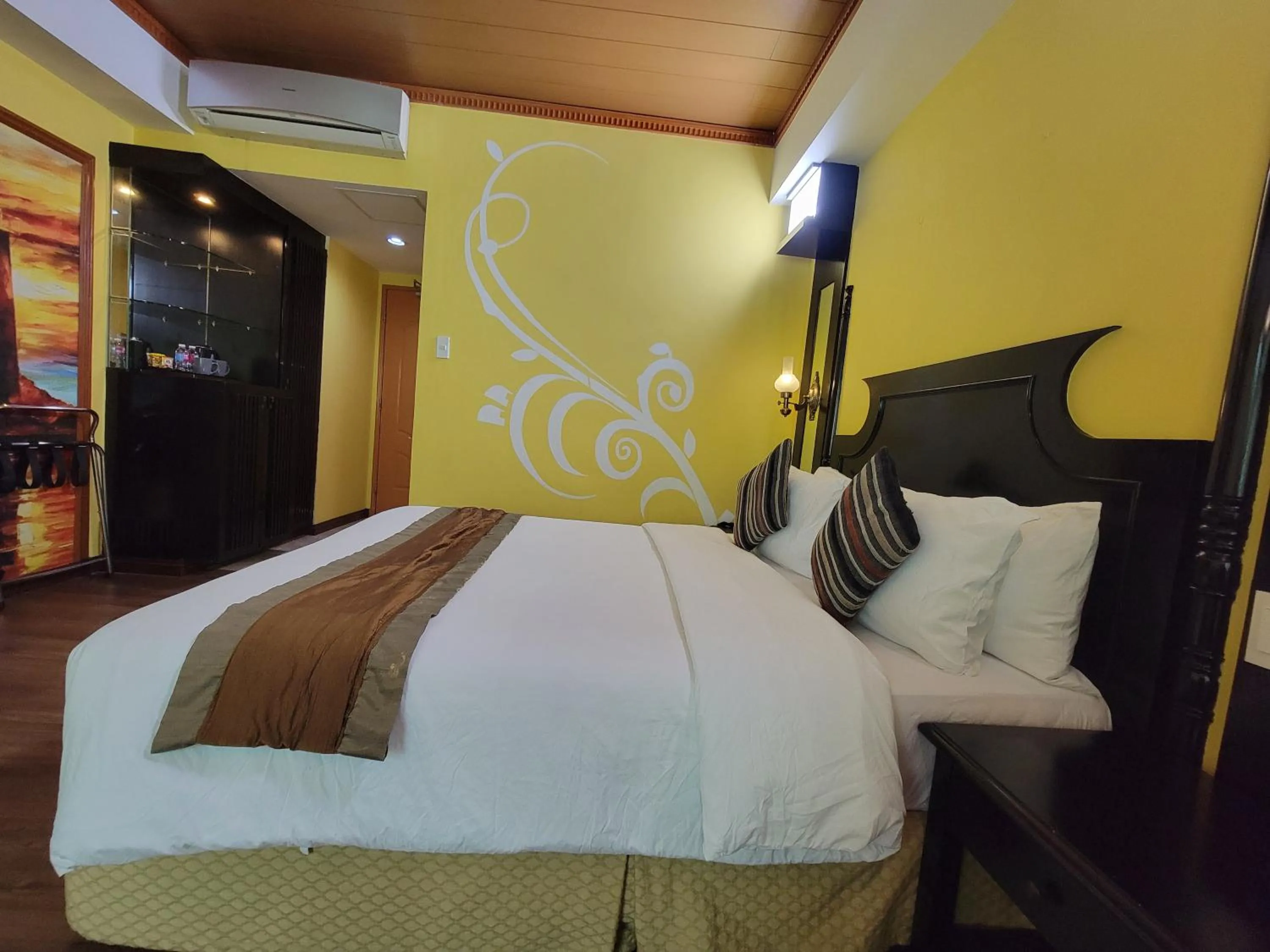 Bed in Lee Boutique Hotel Tagaytay