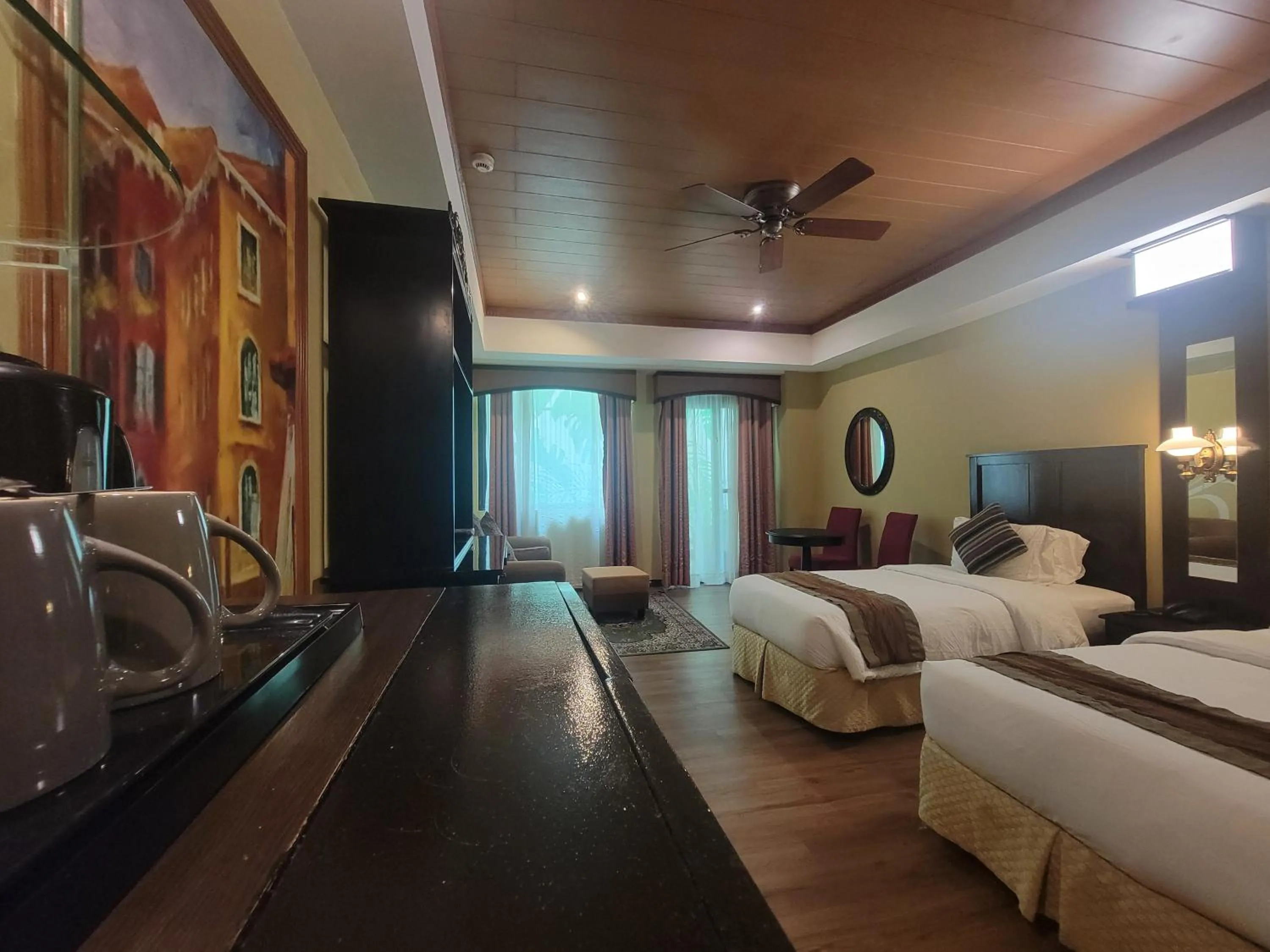 Bed in Lee Boutique Hotel Tagaytay