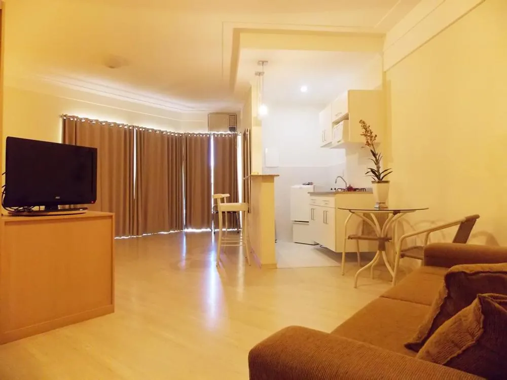 Living room in Itajubá Flat Hotel