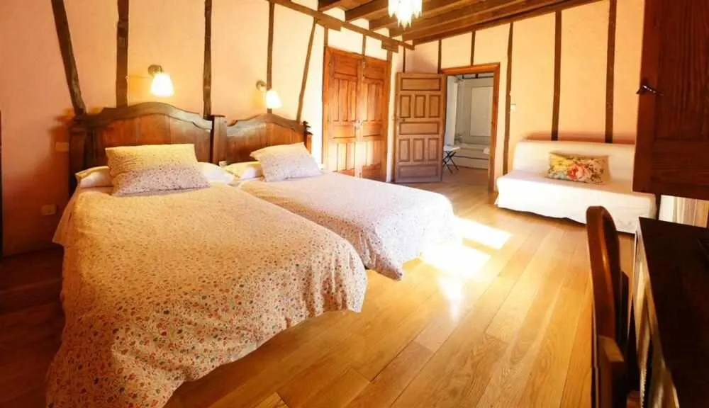 Bed in Posada El Canchal