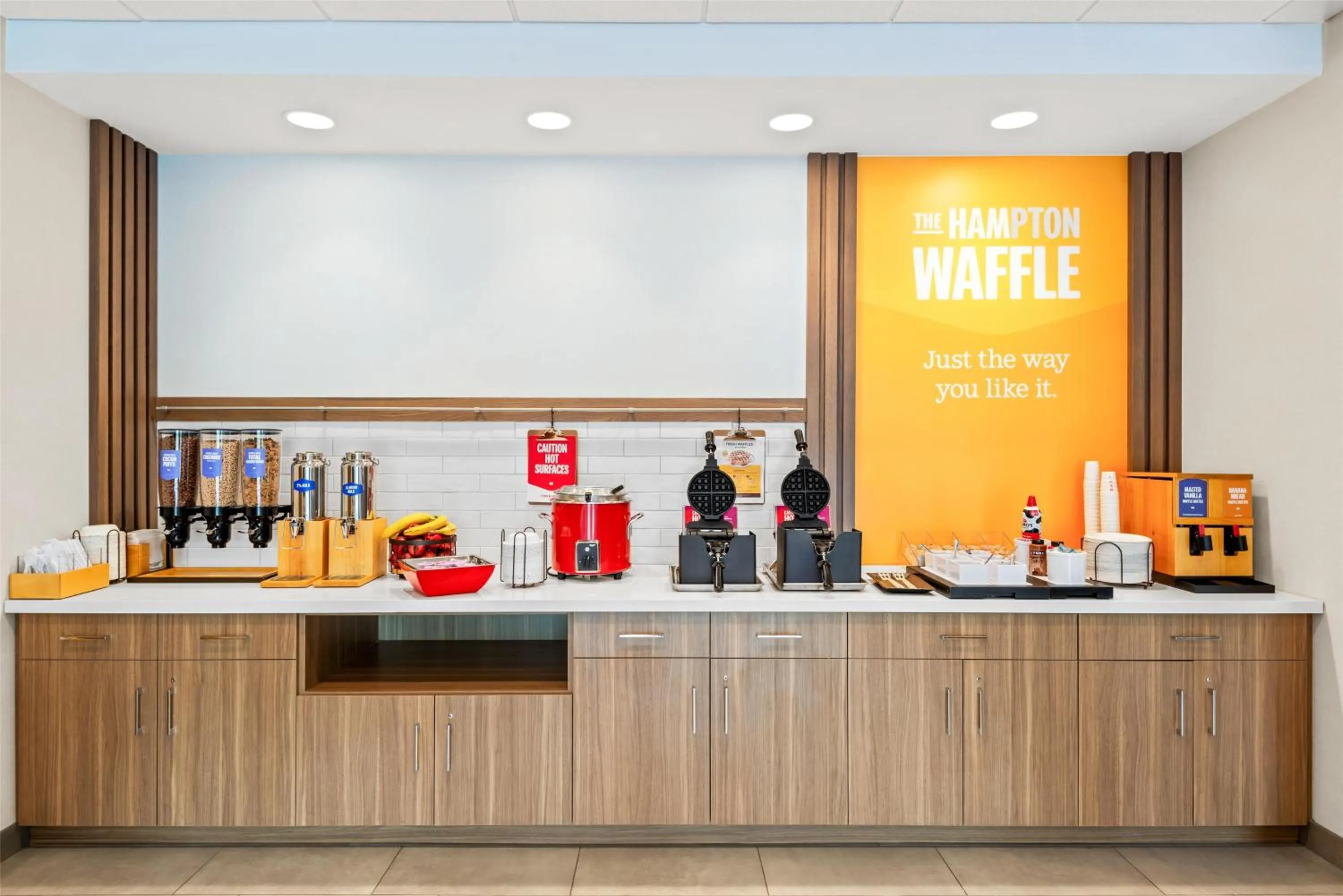 Breakfast in Hampton Inn Cooperstown